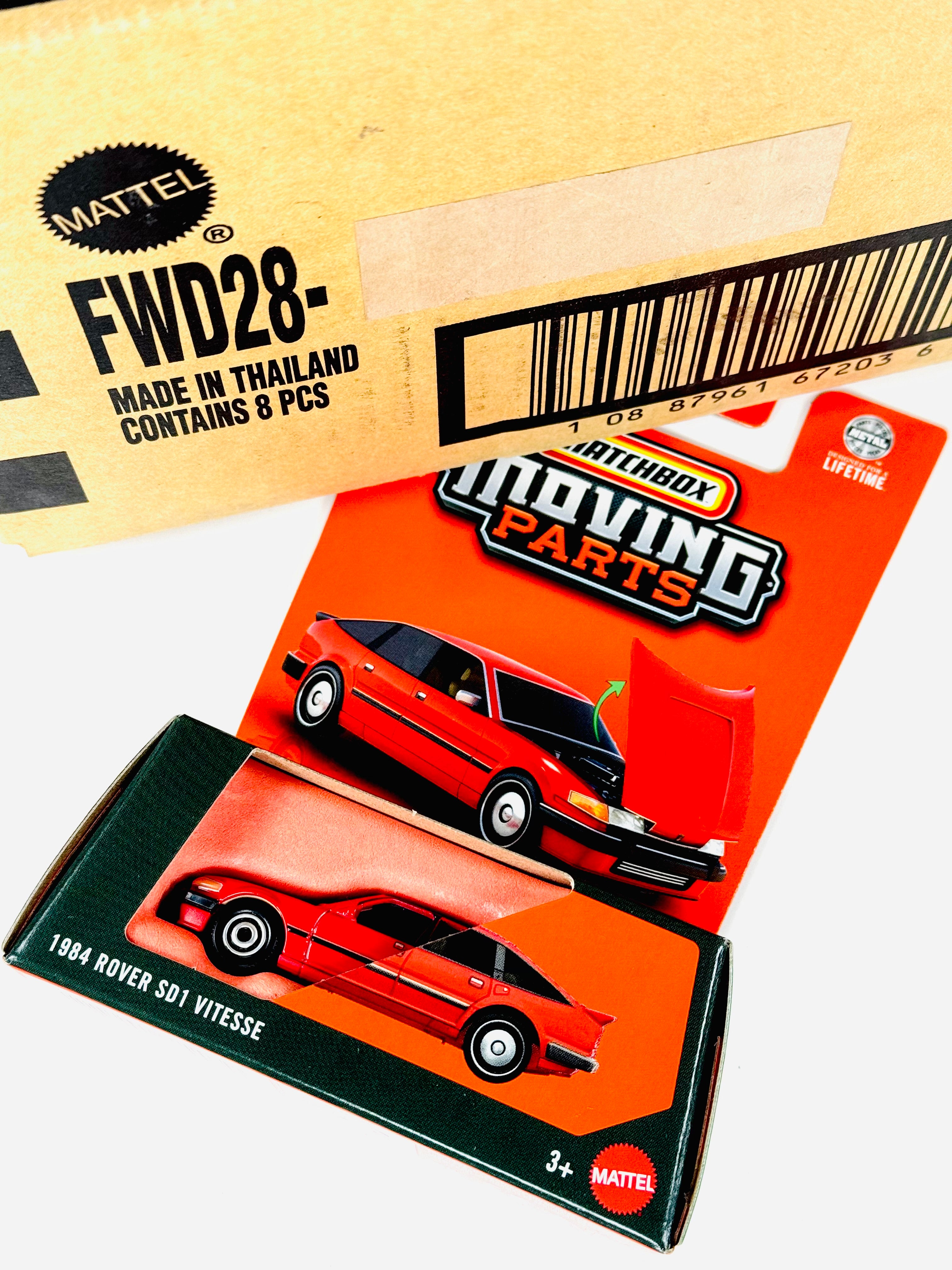 カーズ　上映中　1/1 PG-18 EPOCH 2025 Matchbox 2025 Moving Parts 1984 Rover SD1 Vitesse Solid Pack (8