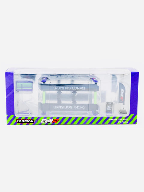 Tarmac Works Garage Tools Set with 4-Post Lift – Evangelion Racing