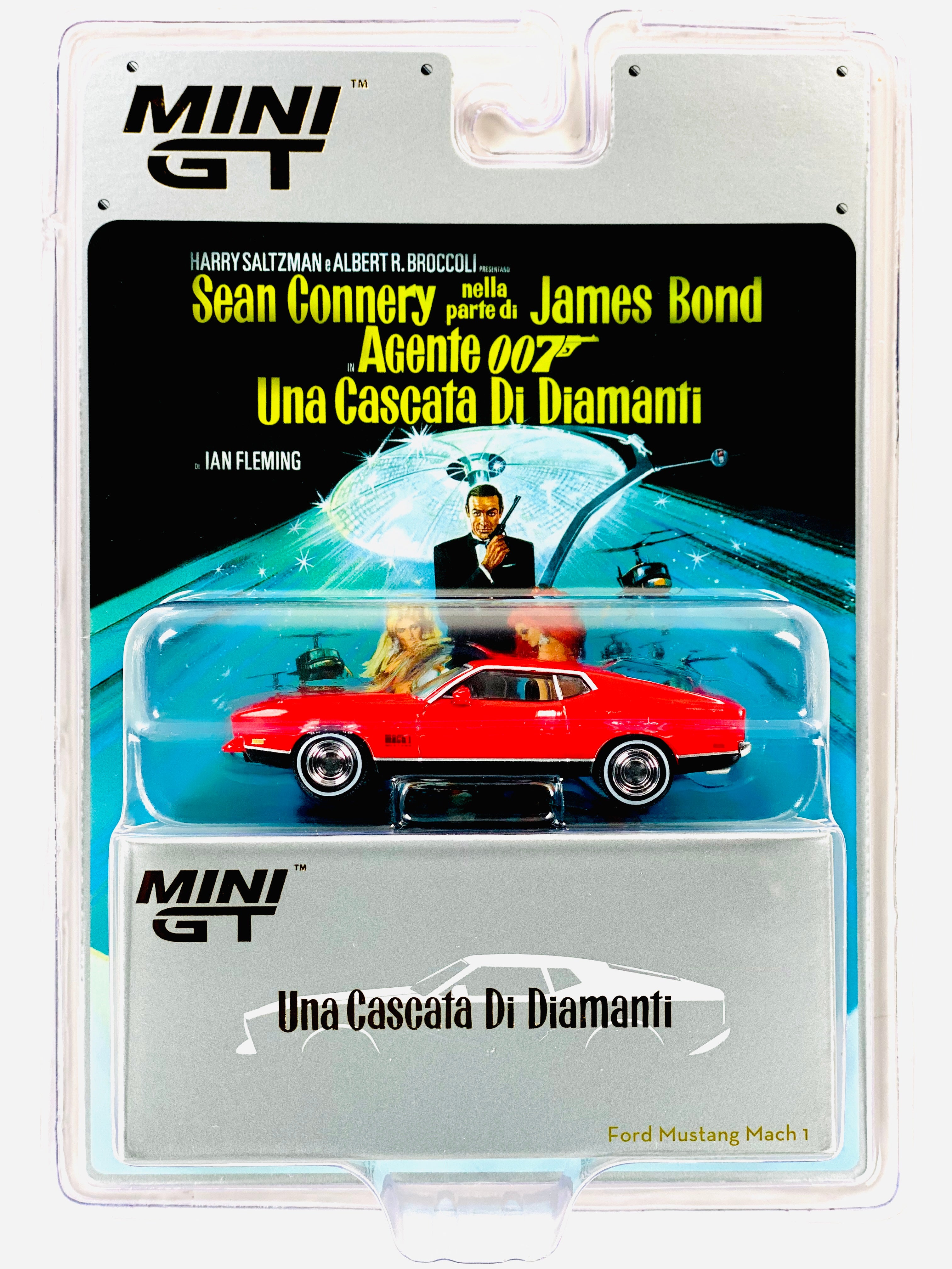 Mini GT Mijo Exclusive Ford Mustang Mach 1 James Bond 007