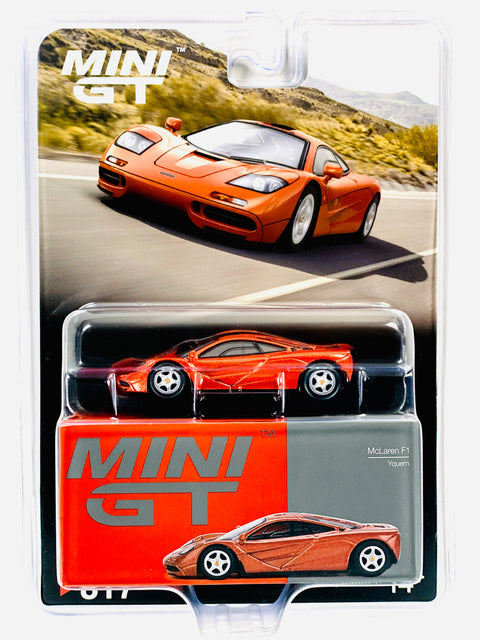 Mini GT Mijo Exclusive McLaren F1 Yquem Orange #817