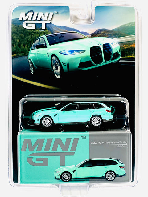 Mini GT Mijo Exclusive BMW M3 M Performance Touring Mint Green #897