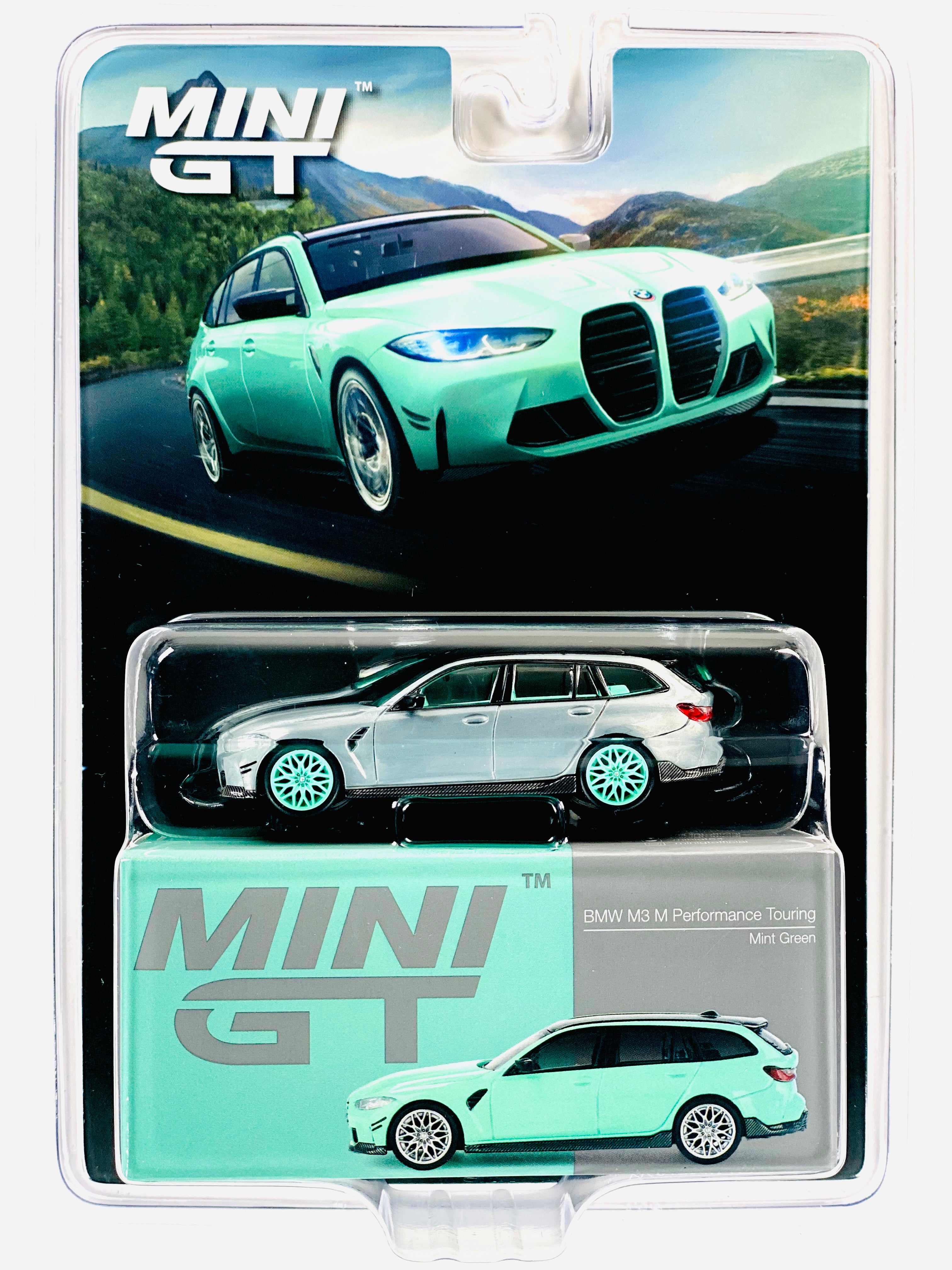ミニカー MINI GT BMW M3 Mini GT 1:64 Diecast Model Car BMW M3 Competition Touring