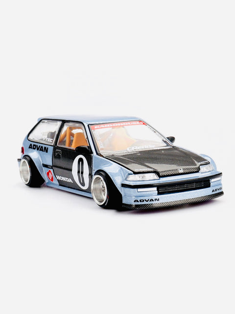 Mini GT x Kaido House Collab Honda Civic (EF) Kaido Roulette V1 #179