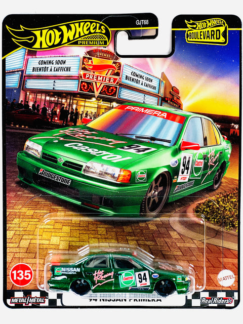 Hot Wheels 2025 Boulevard '94 Nissan Primera #135