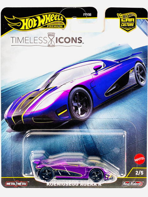 Hot Wheels 2025 Car Culture Timeless Icons Koenigsegg Agera R