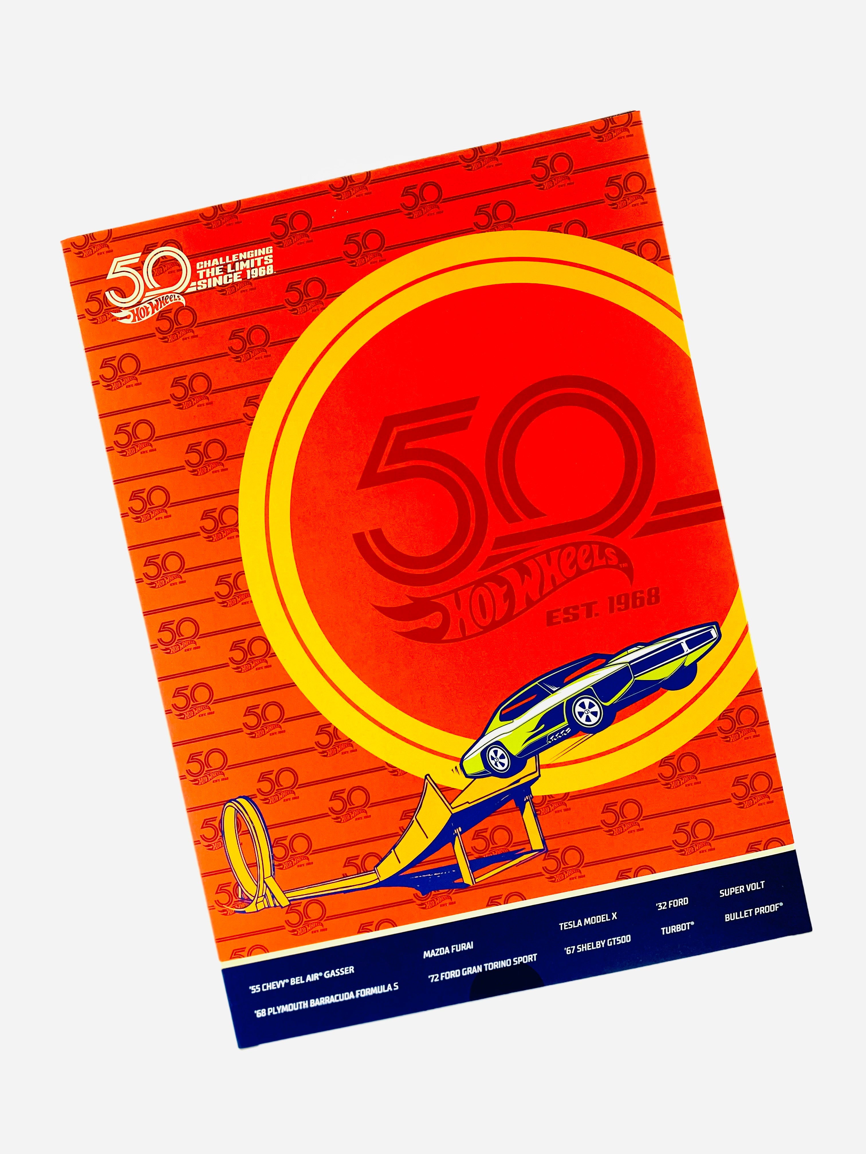 Hot Wheels 2018 50th Anniversary 10-Car Pack Factory Sealed Box