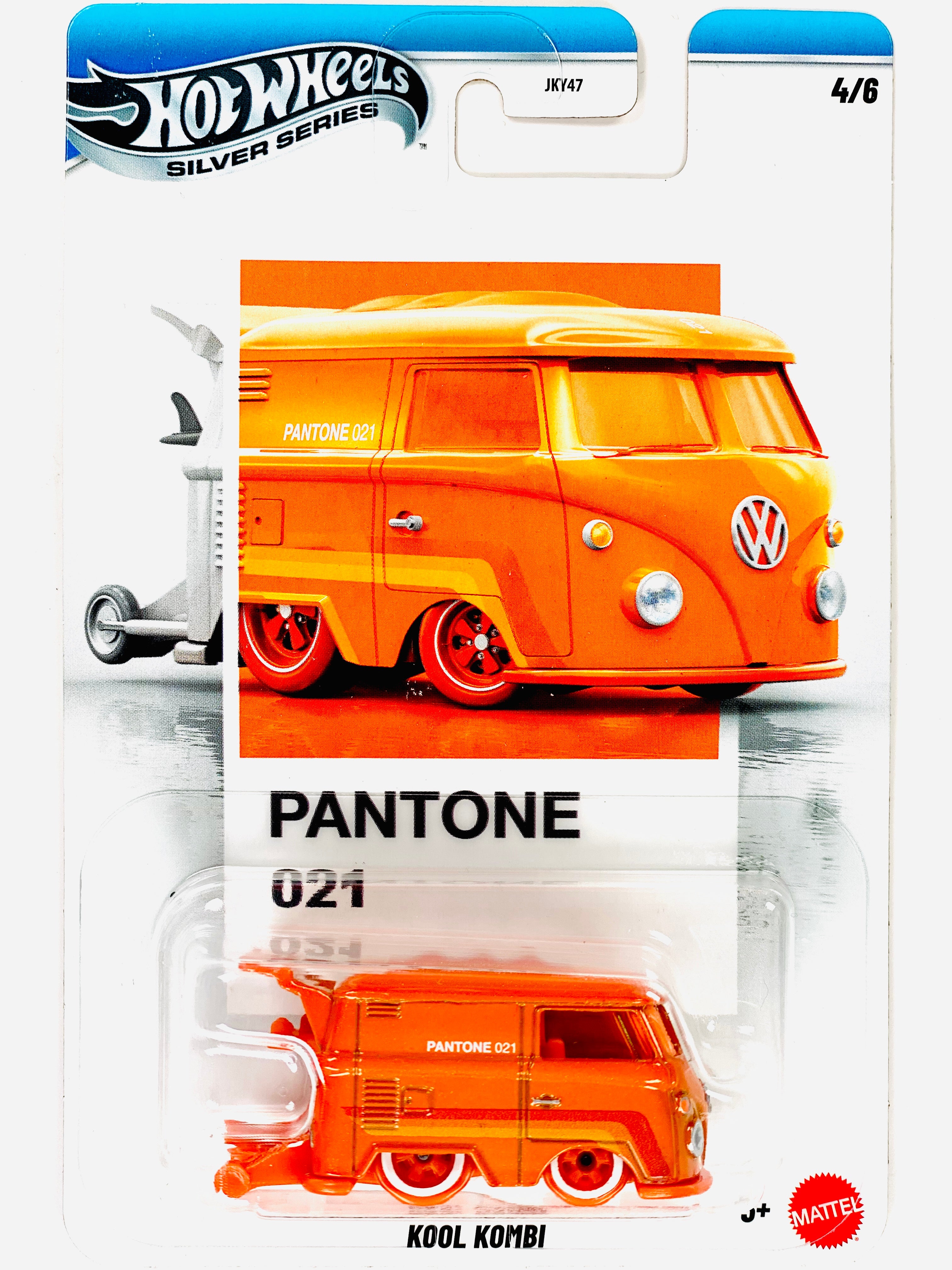 Hot Wheels 2026 Silver Series Pantone Kool Kombi – Jcardiecast