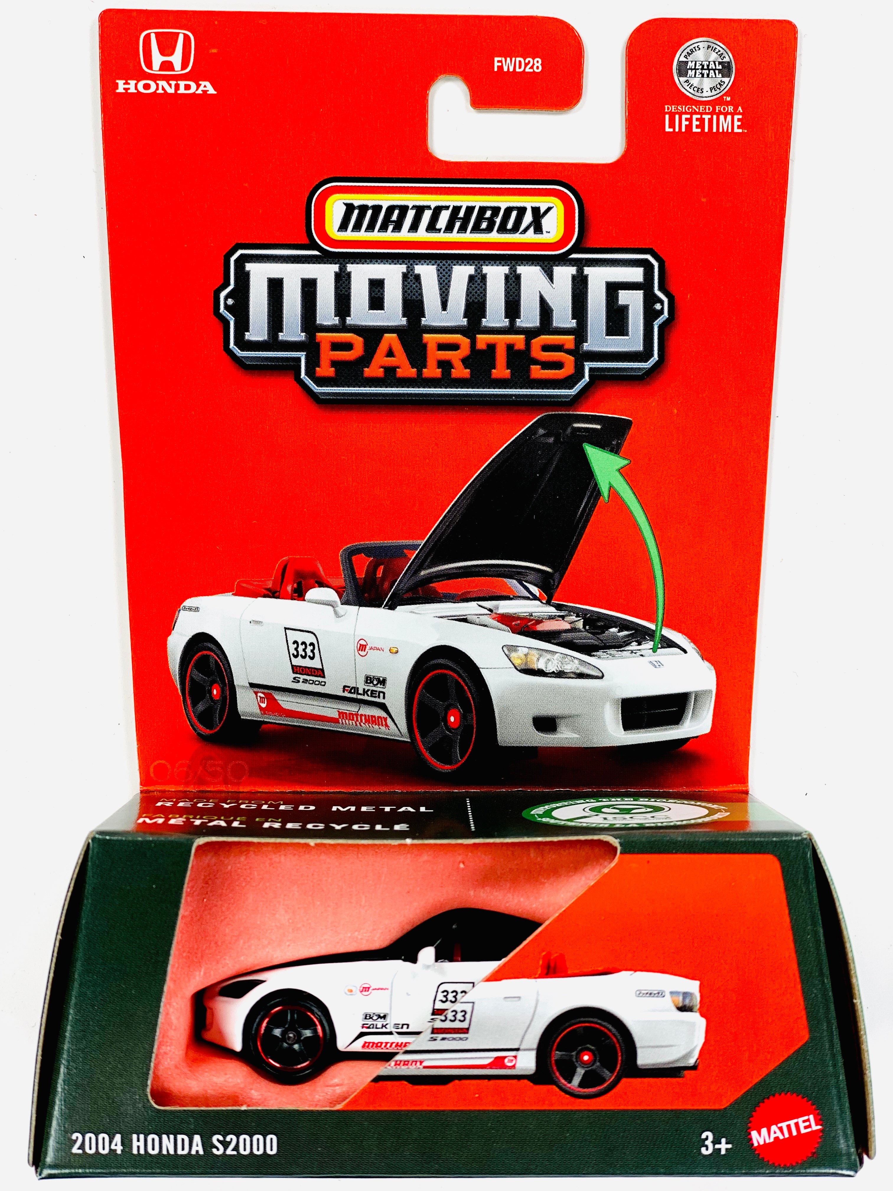 Matchbox 2026 Moving Parts Case J 2004 Honda S2000 – Jcardiecast