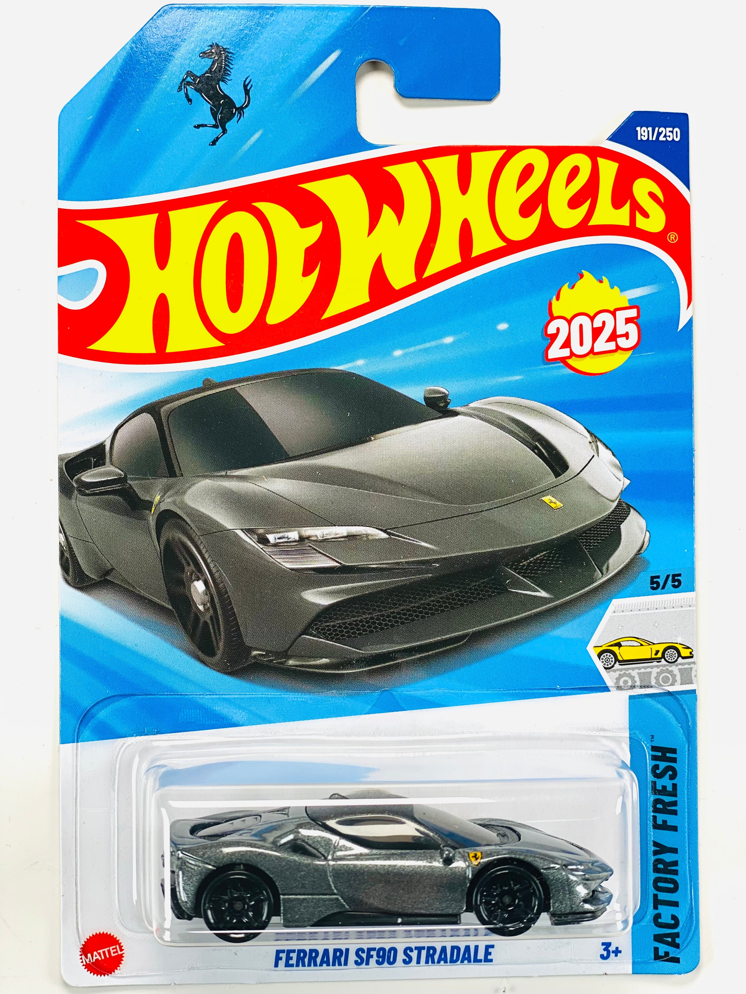 Hot Wheels 2025 Factory Fresh Ferrari SF90 Stradale - Damaged Card