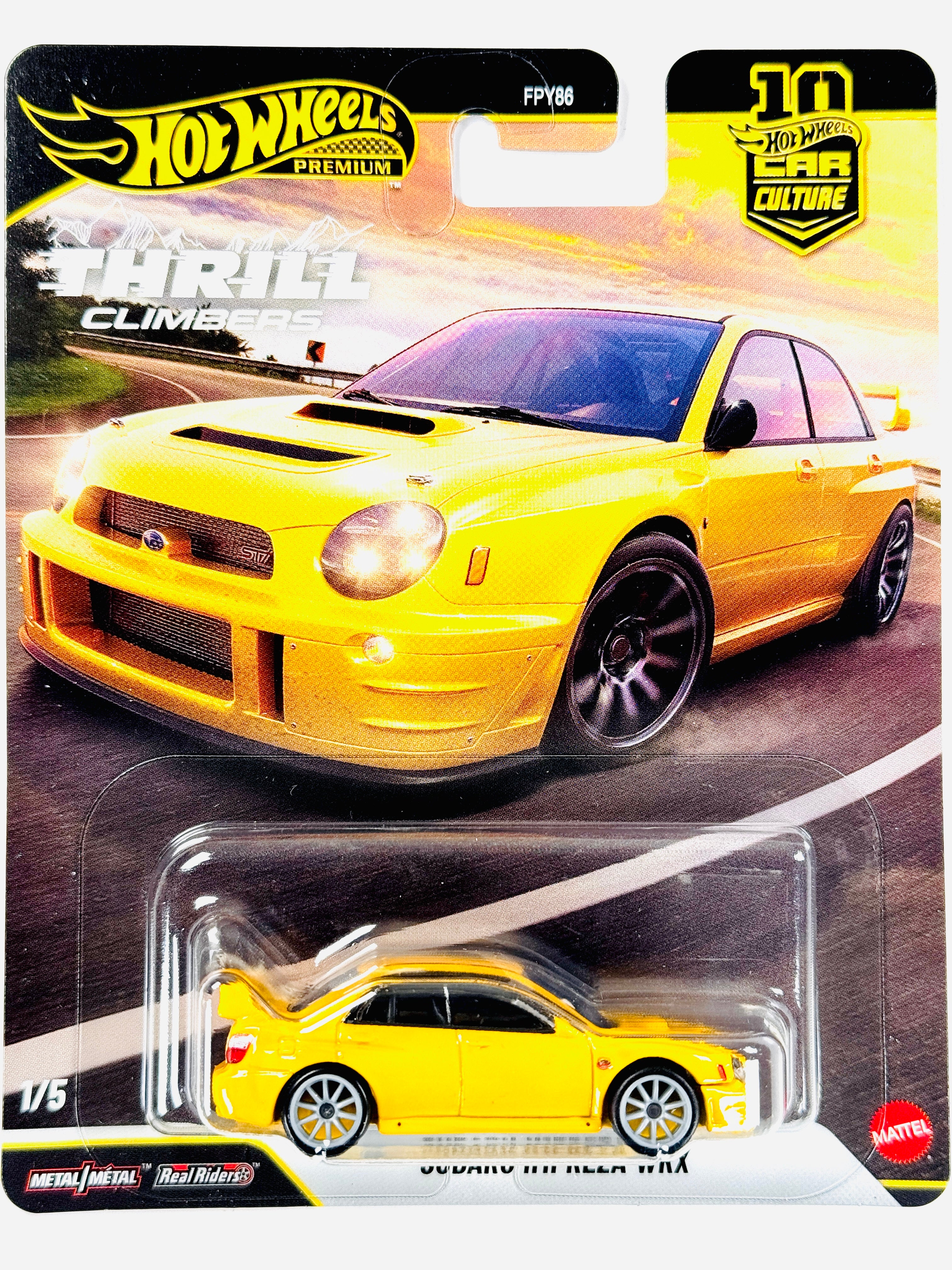 Hotwheels 2026 Subaru Impreza FC ザマック Hot Wheels 2026 NEW Case J Subaru Impreza WRX LC (Promo Combine