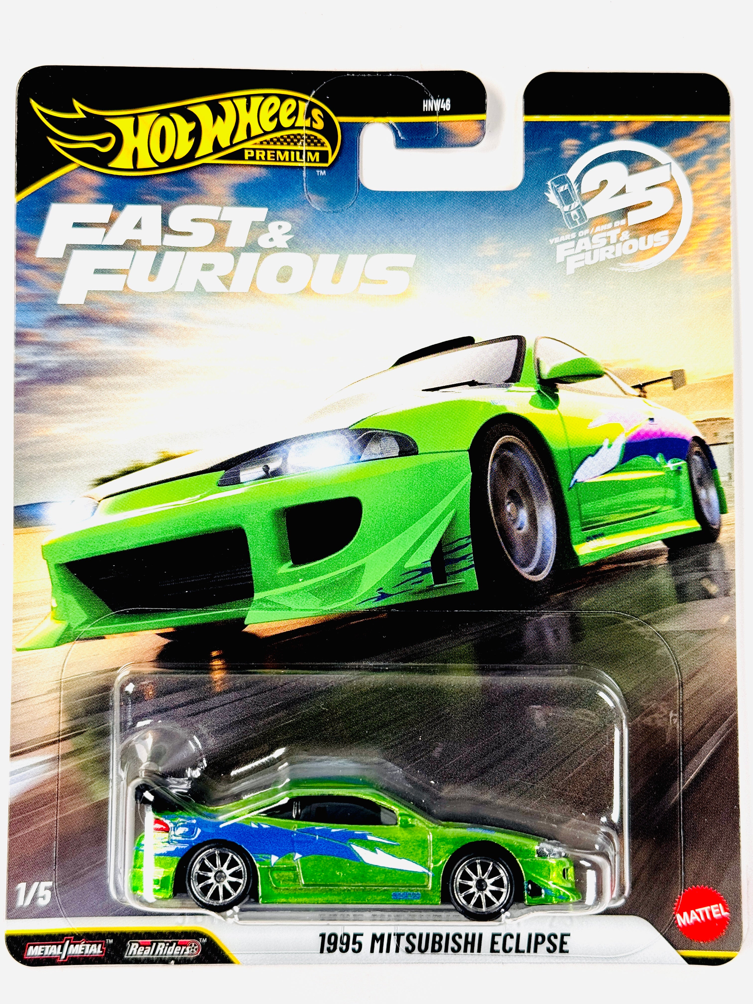 Hot Wheels 2026 Fast & Furious 25th Anniversary Case N 1995