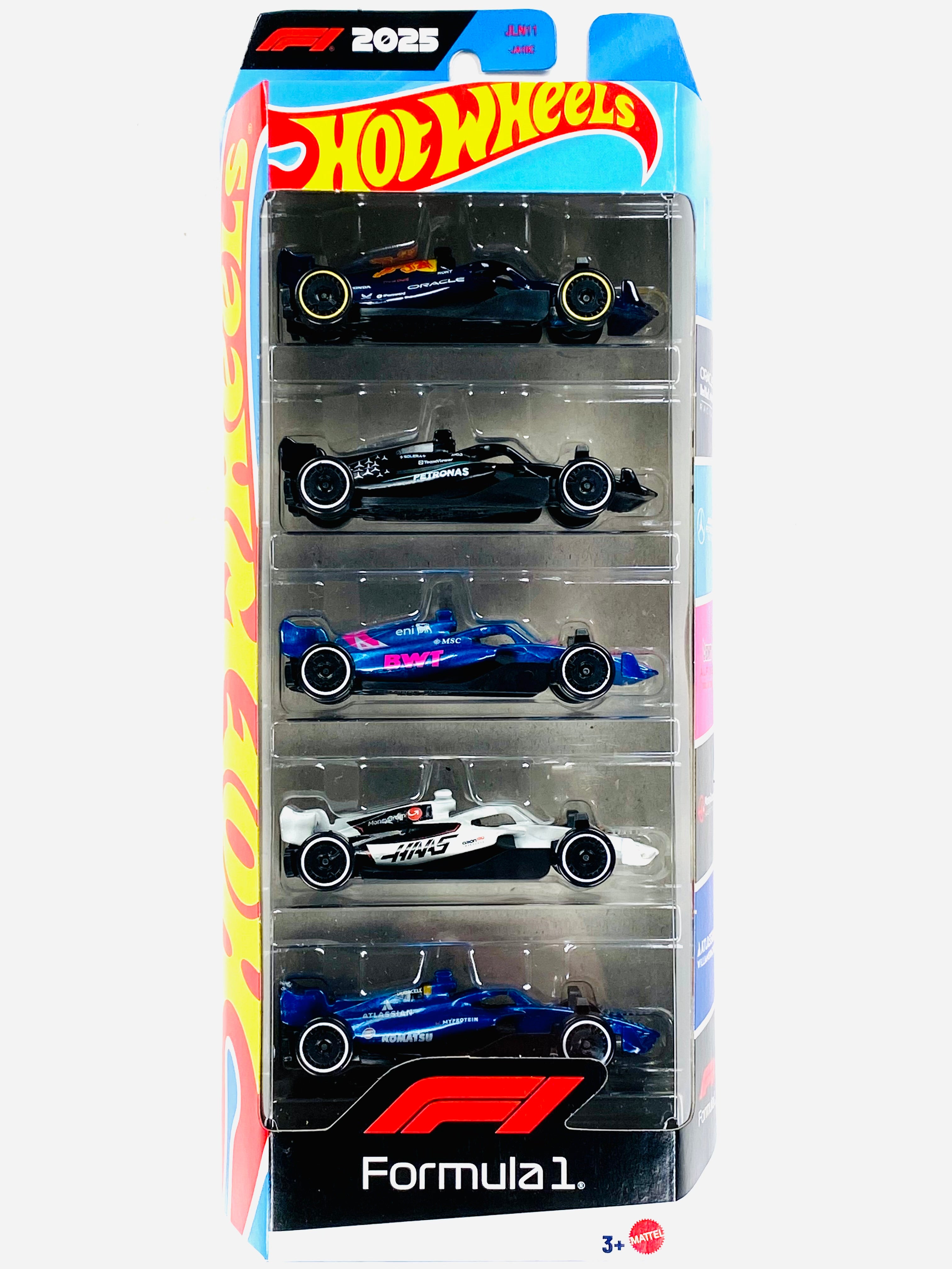 hot wheels pack 5 f1 2026
