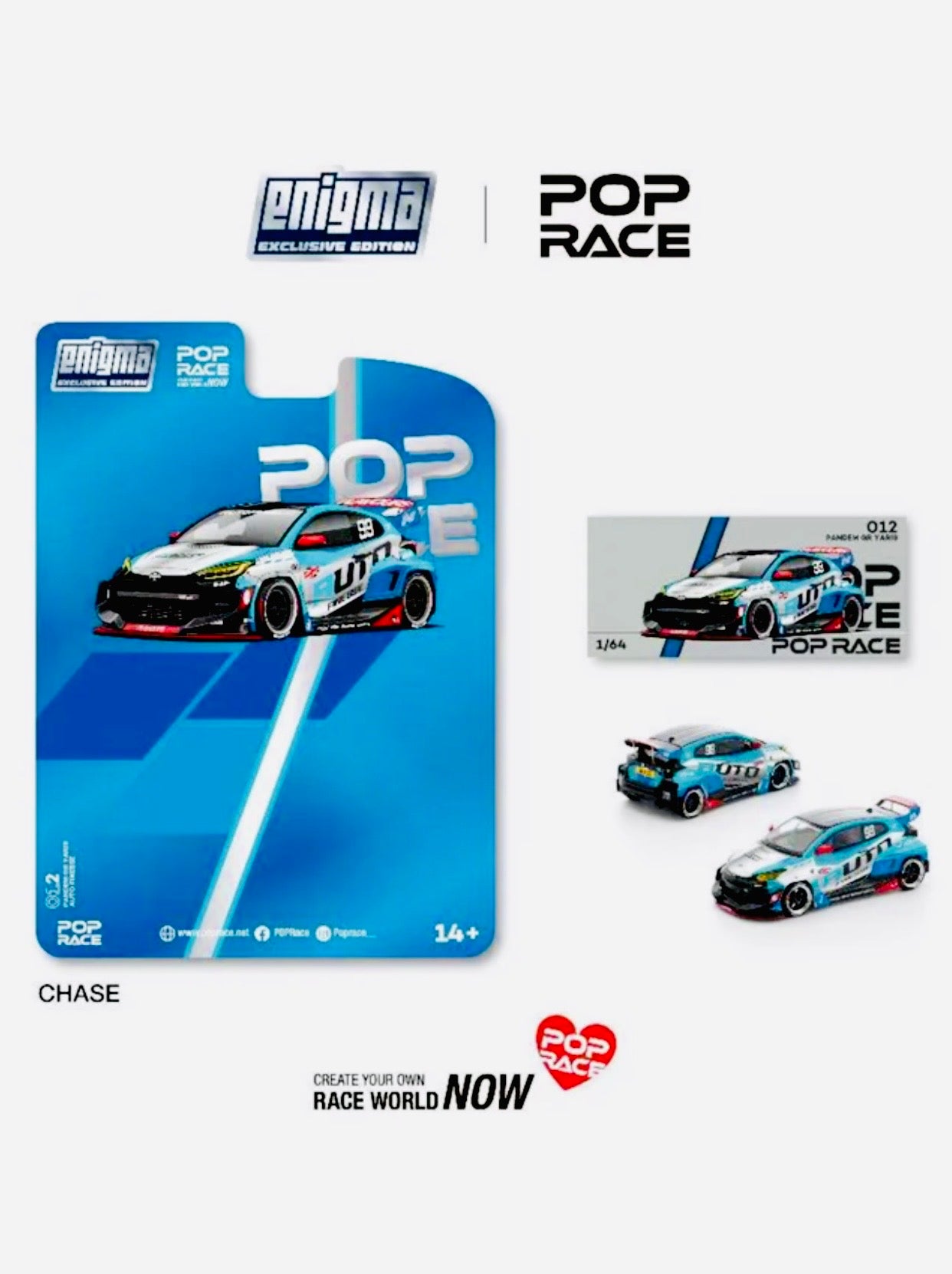 Pop Race Enigma Exclusive Pandem Toyota GR Yaris Auto Finesse #012