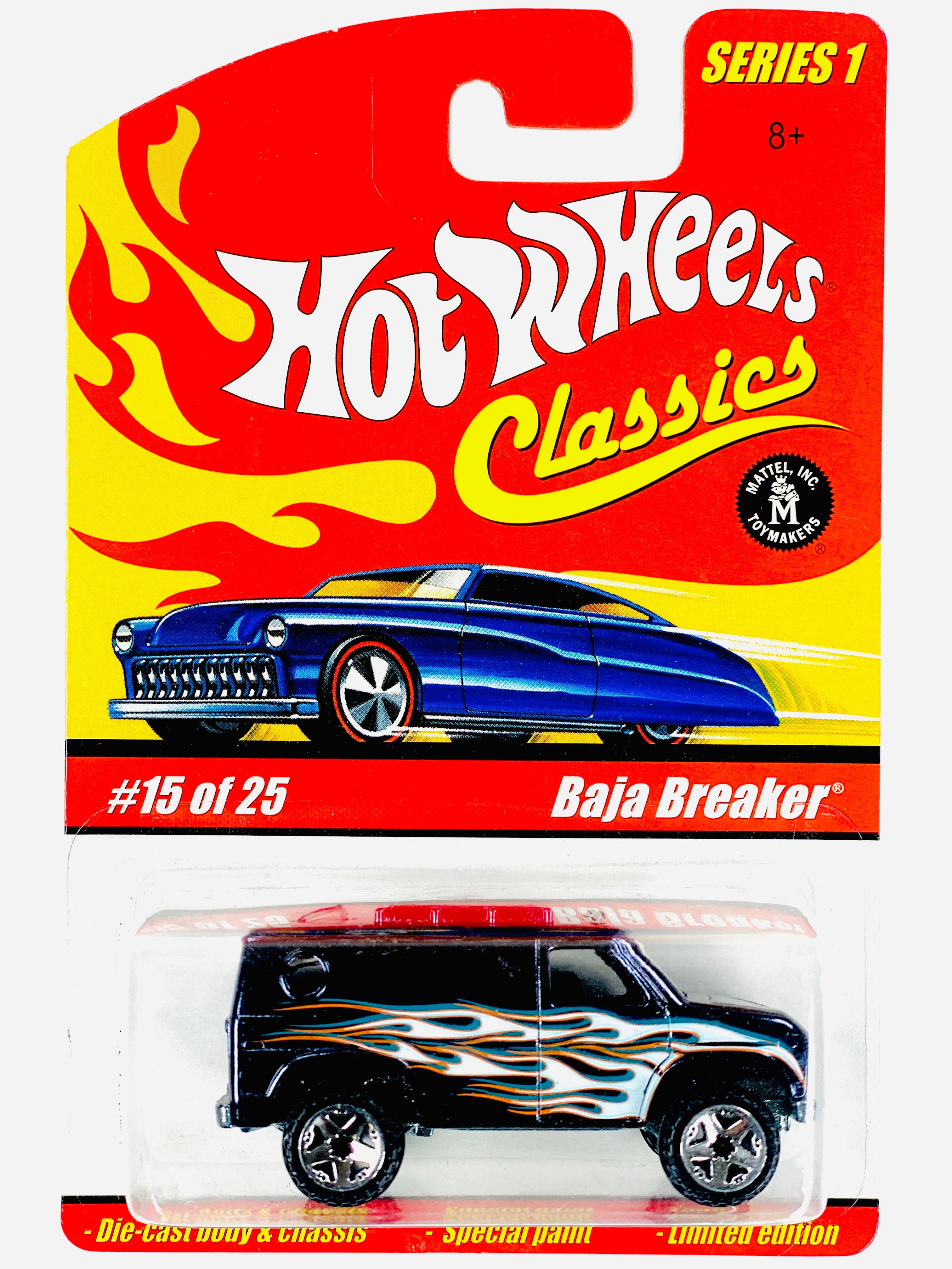 Hot Wheels 2004 Classics Series 1 Baja Breaker Dark Blue - Damaged