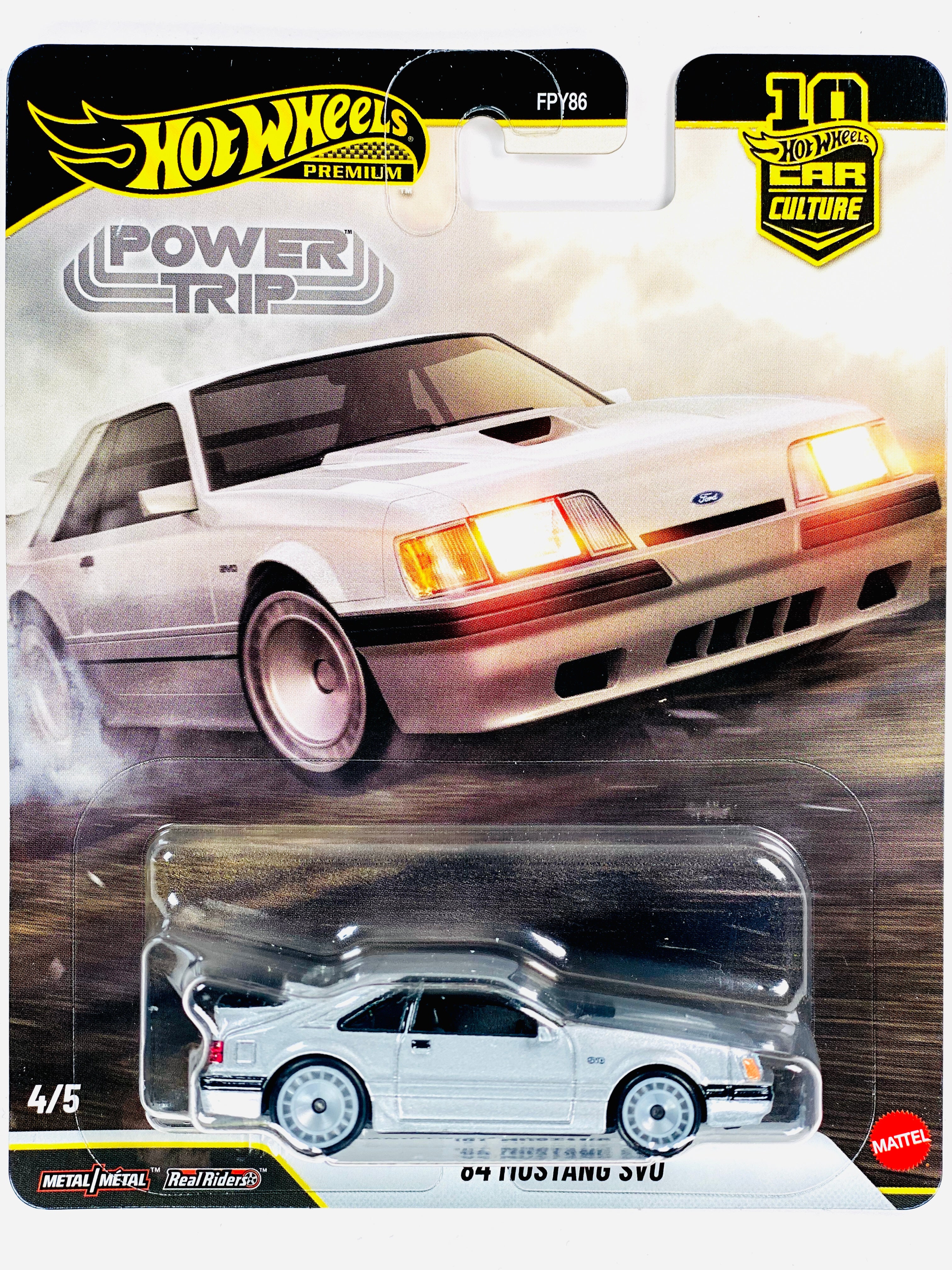 Hot Wheels 2026 Car Culture Power Trip '84 Mustang SVO – Jcardiecast
