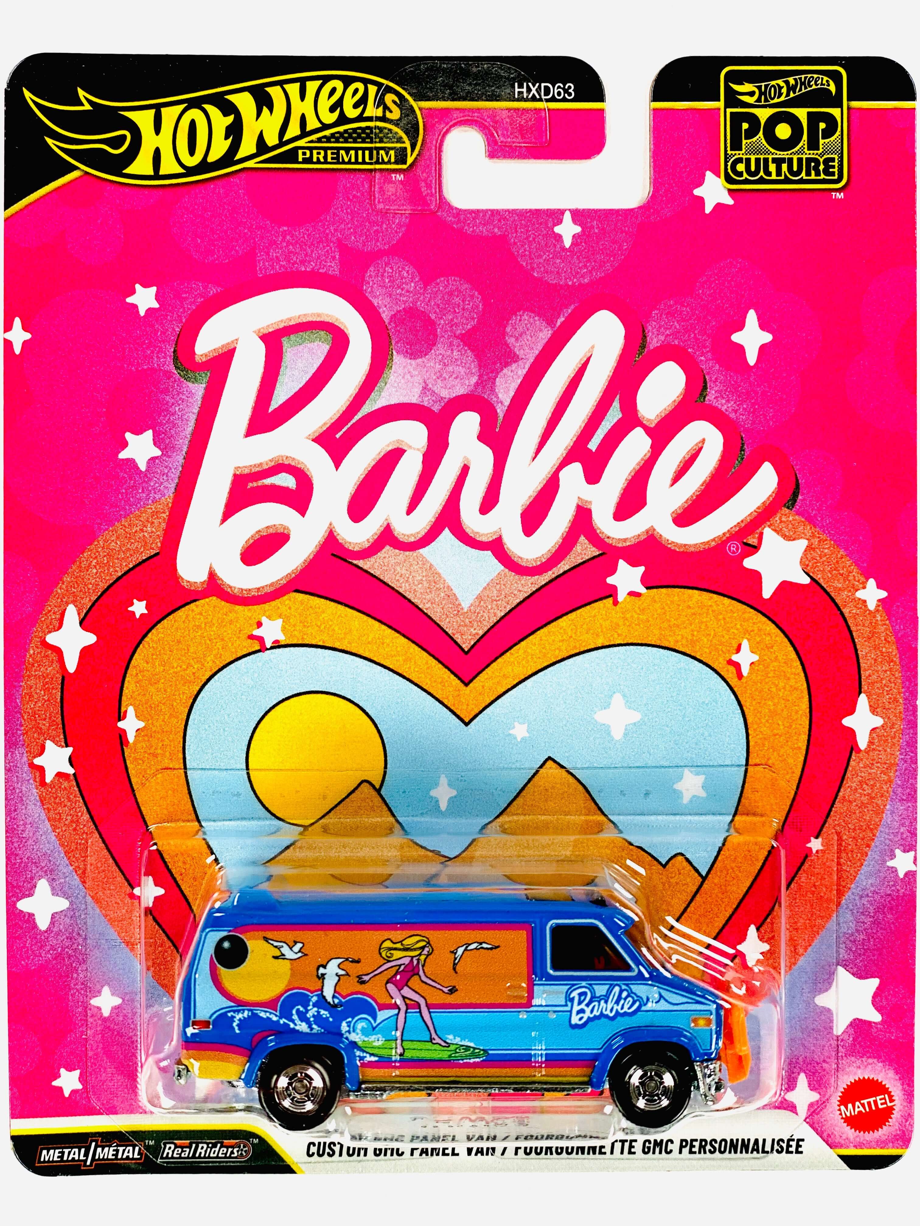 Hot Wheels 2026 Pop Culture Case Q Barbie Custom GMC Panel Van