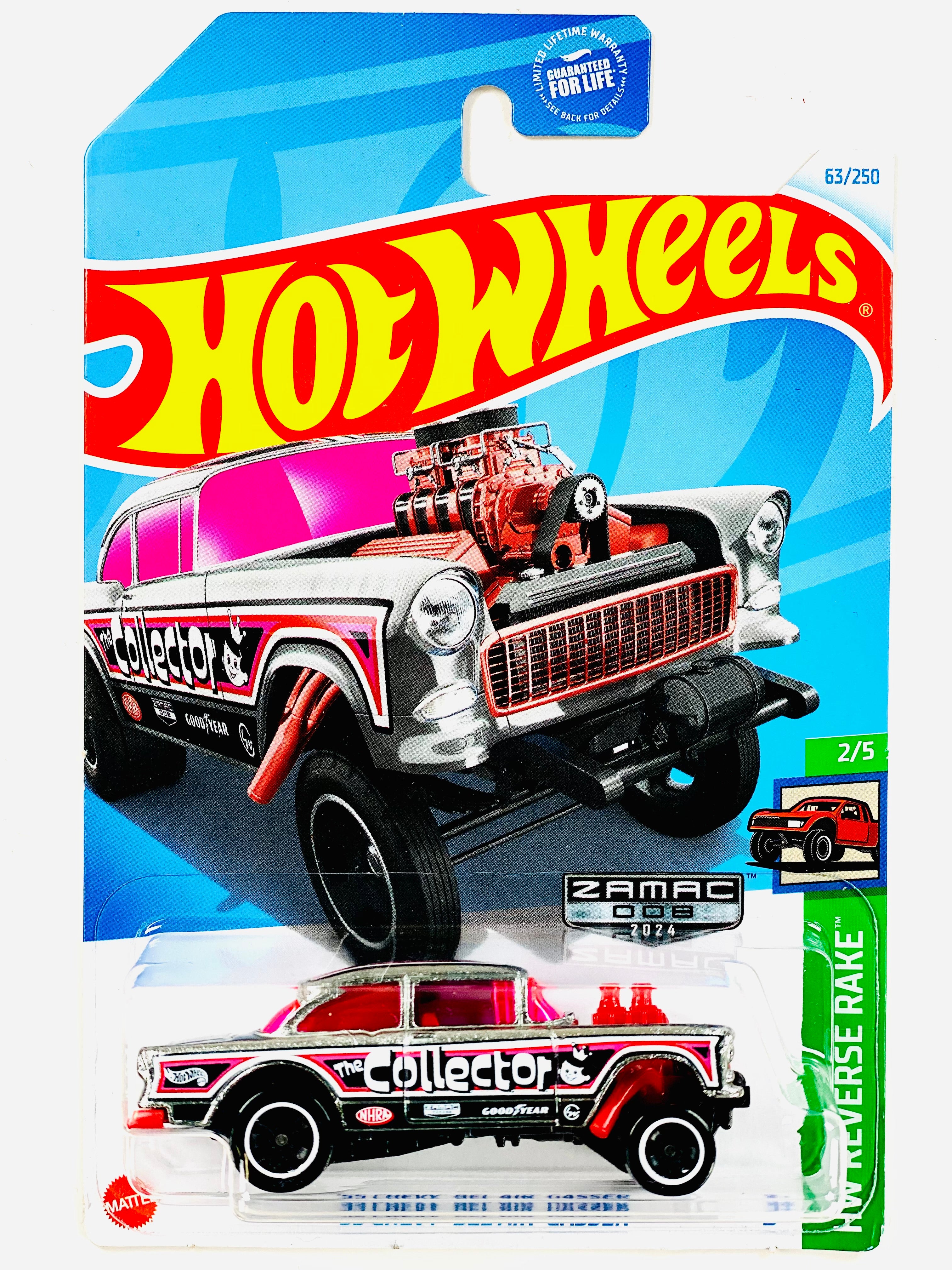 Hot Wheels 2021 HW Reverse Rake '55 Chevy Bel Air Gasser - Soft