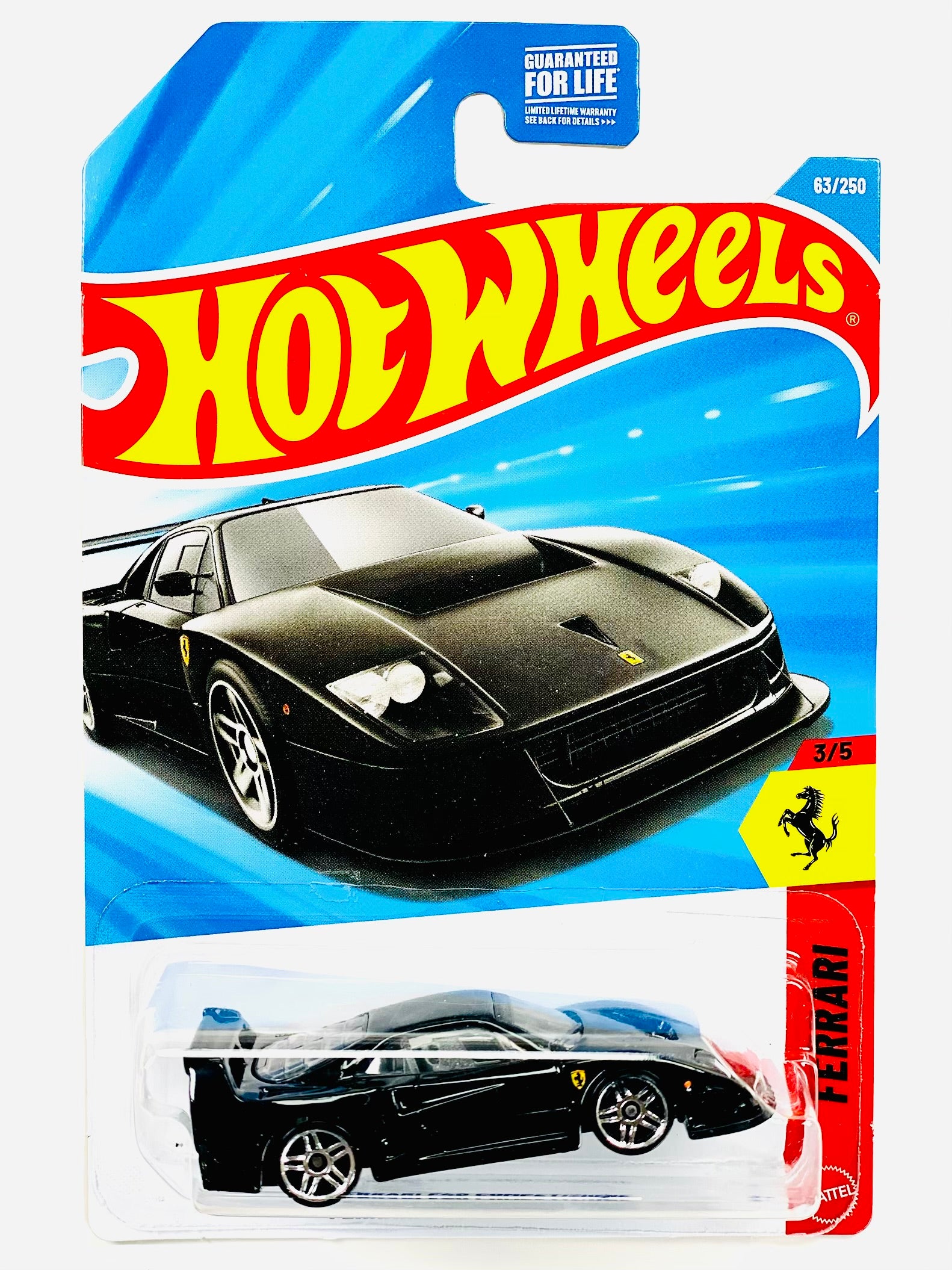 Hot Wheels 2025 Exotics Ferrari F40 Competizione Black – Jcardiecast