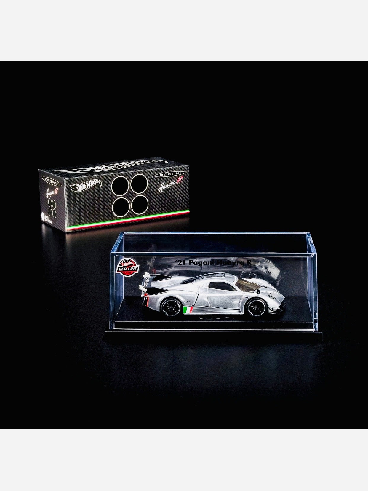 Hot Wheels 2026 RLC Exclusive '21 Pagani Huayra R – Jcardiecast