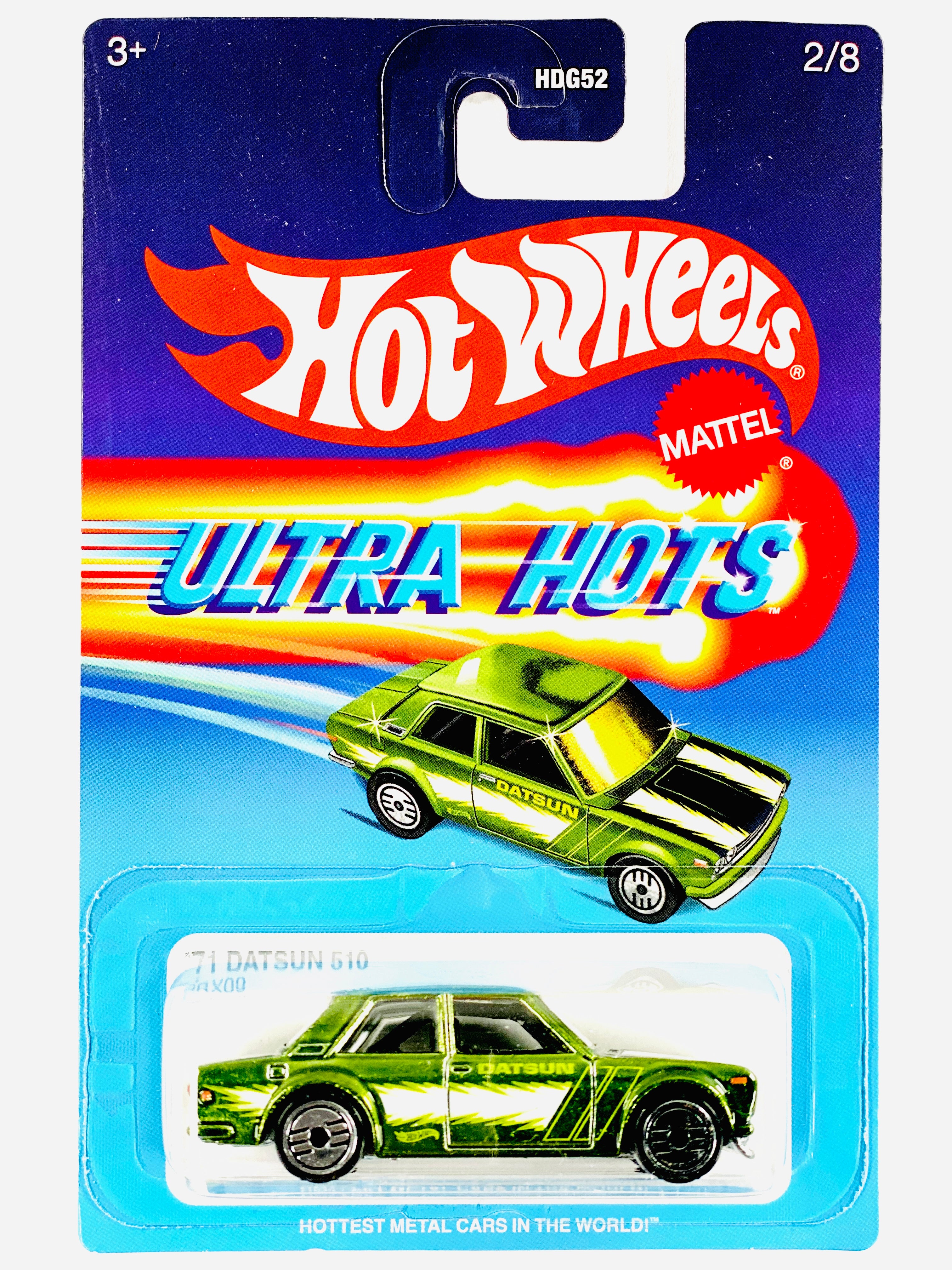 Hot Wheels Ultra Hots '71 Datsun 510 - Damaged Card/Blister