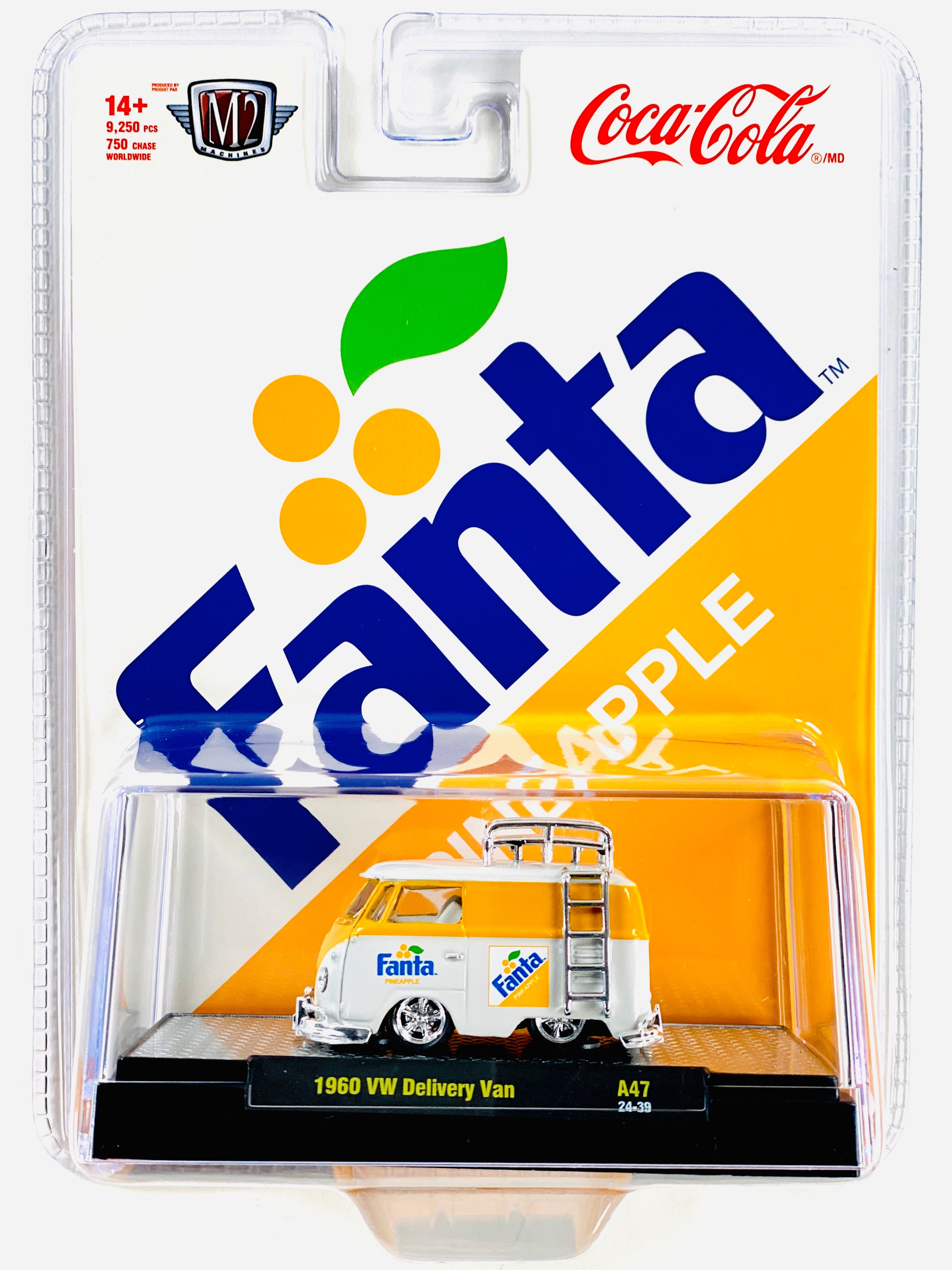 M2 Machines 2024 Pineapple Fanta 1960 Volkswagen Custom Delivery