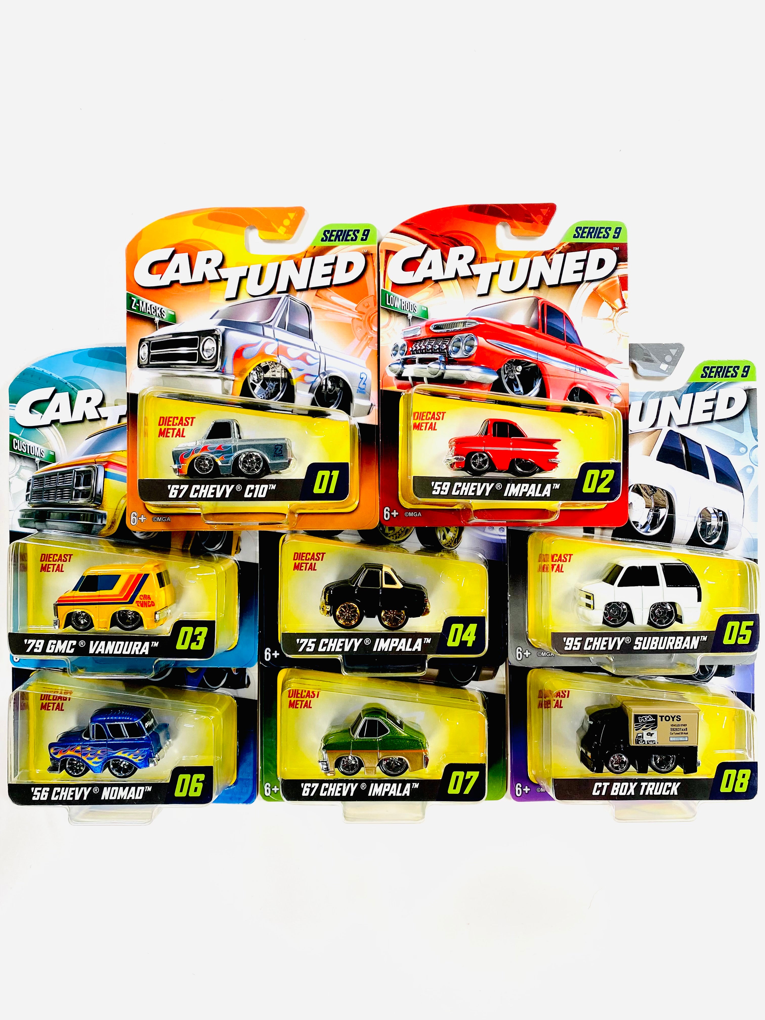 カー・チューンド 1:64 シリーズ9(メインライン・アソートメント 2026) CarTuned 2026 Series 9 Mainline Assortment Factory Sealed