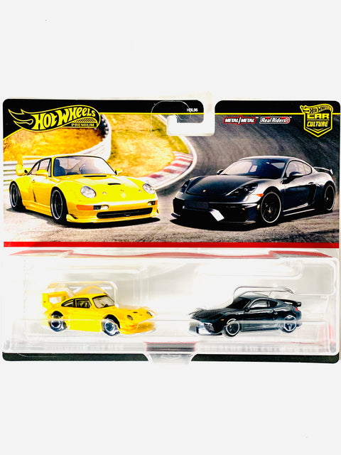 Hot Wheels 2024 Target Exclusive 2 Pack Porsche 993 GT2 - Damaged Card/Blister