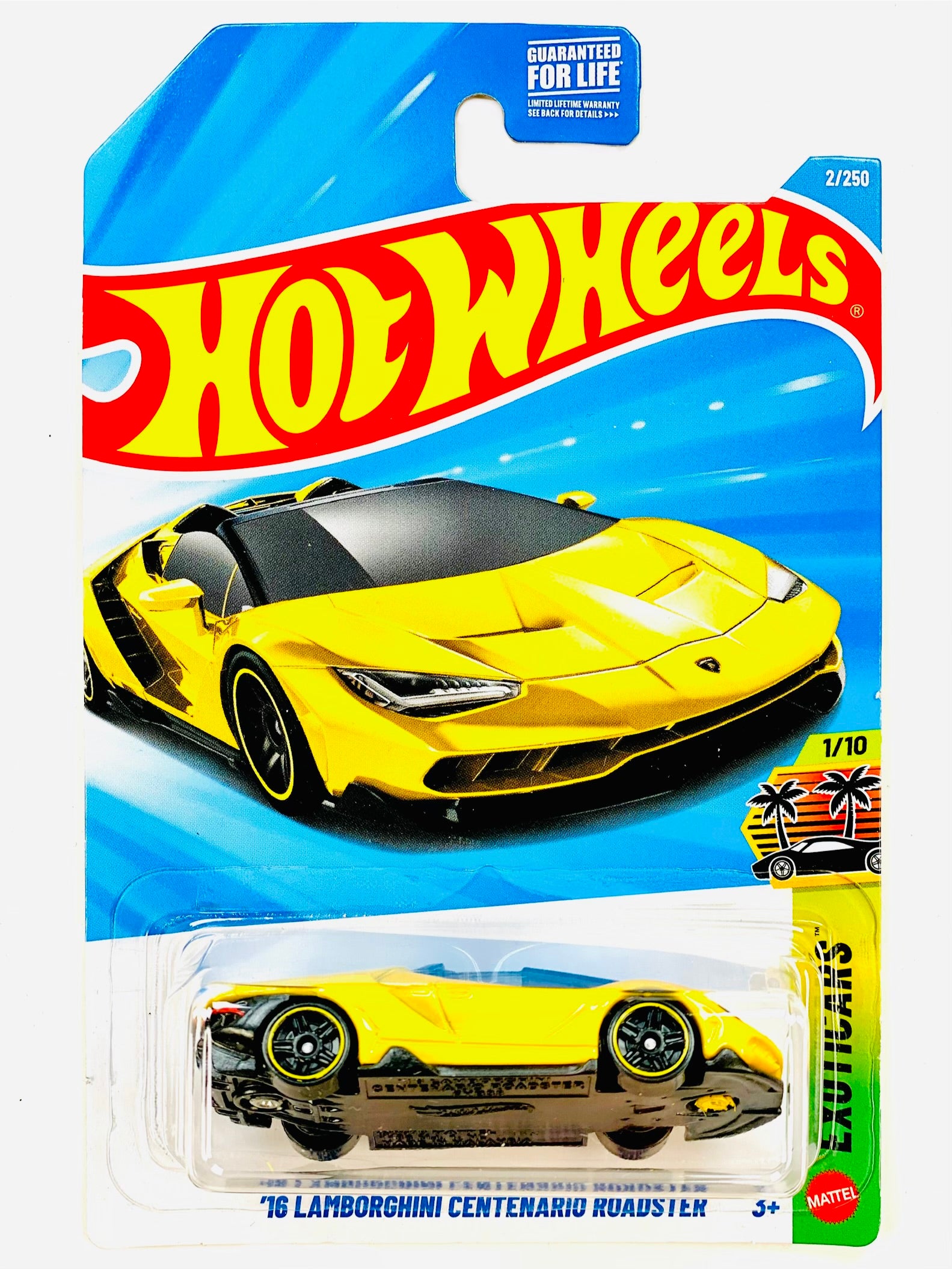 Hot Wheels Exoticars '76 Lamborghini Centenario Roadster - Damaged