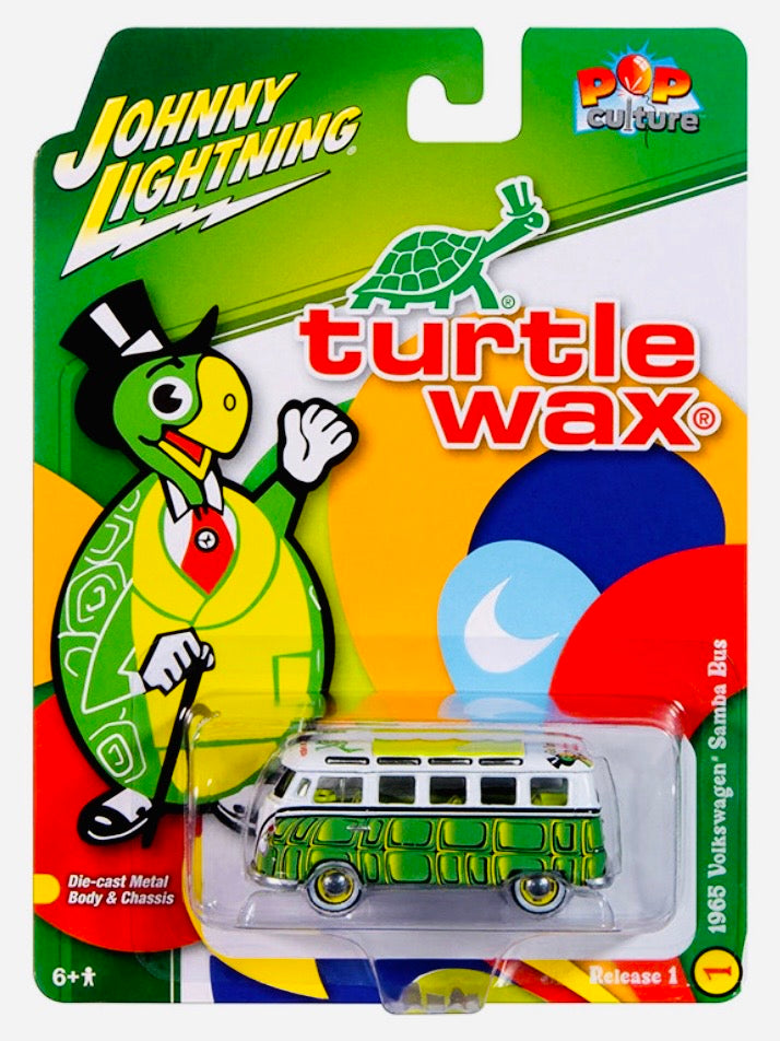 Johnny Lightning Pop Culture Turtle Wax 1965 Volkswagen 21 Window