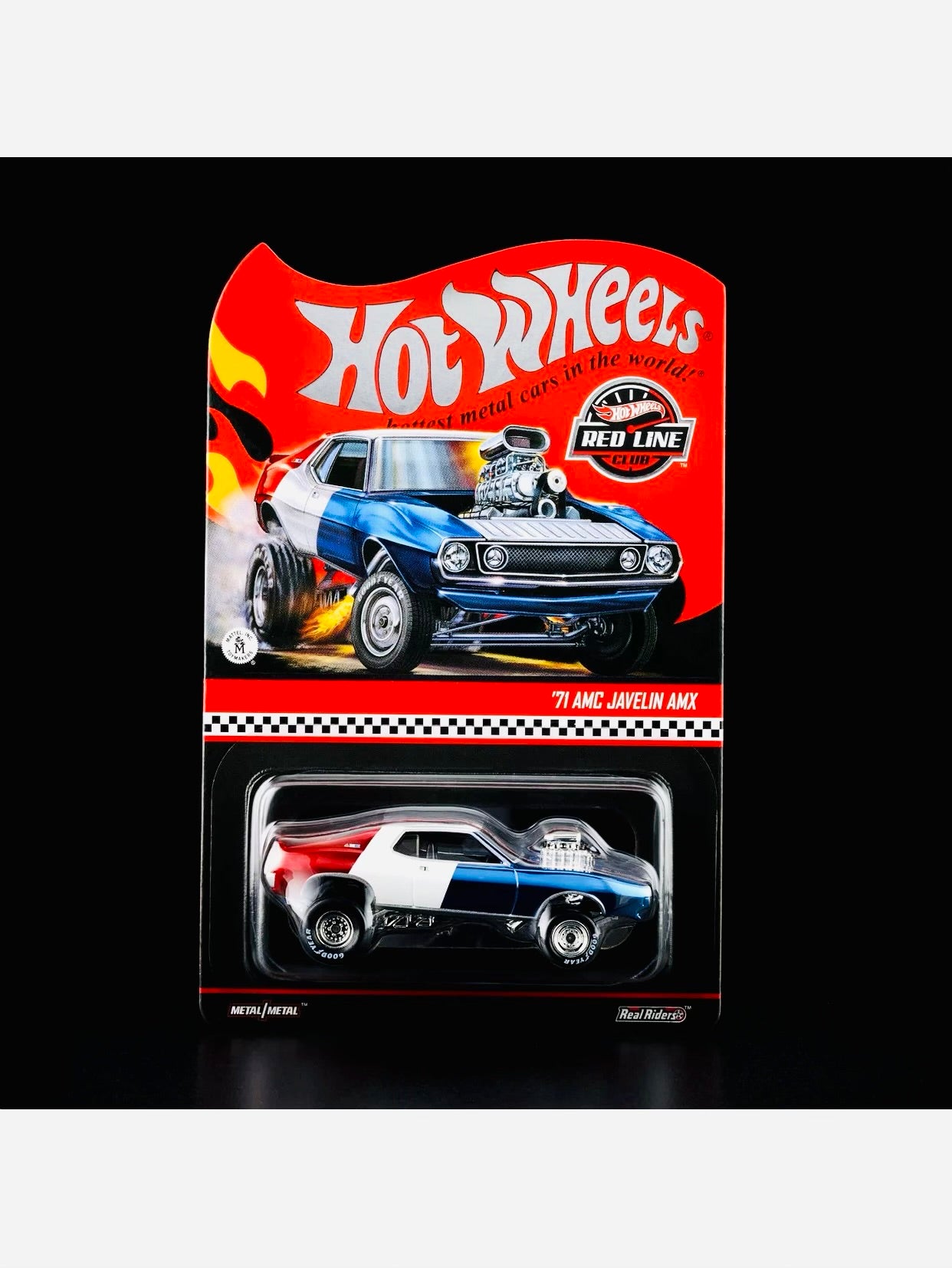 Hot Wheels 2026 RLC Exclusive '71 AMC Javelin AMX - Damaged Card