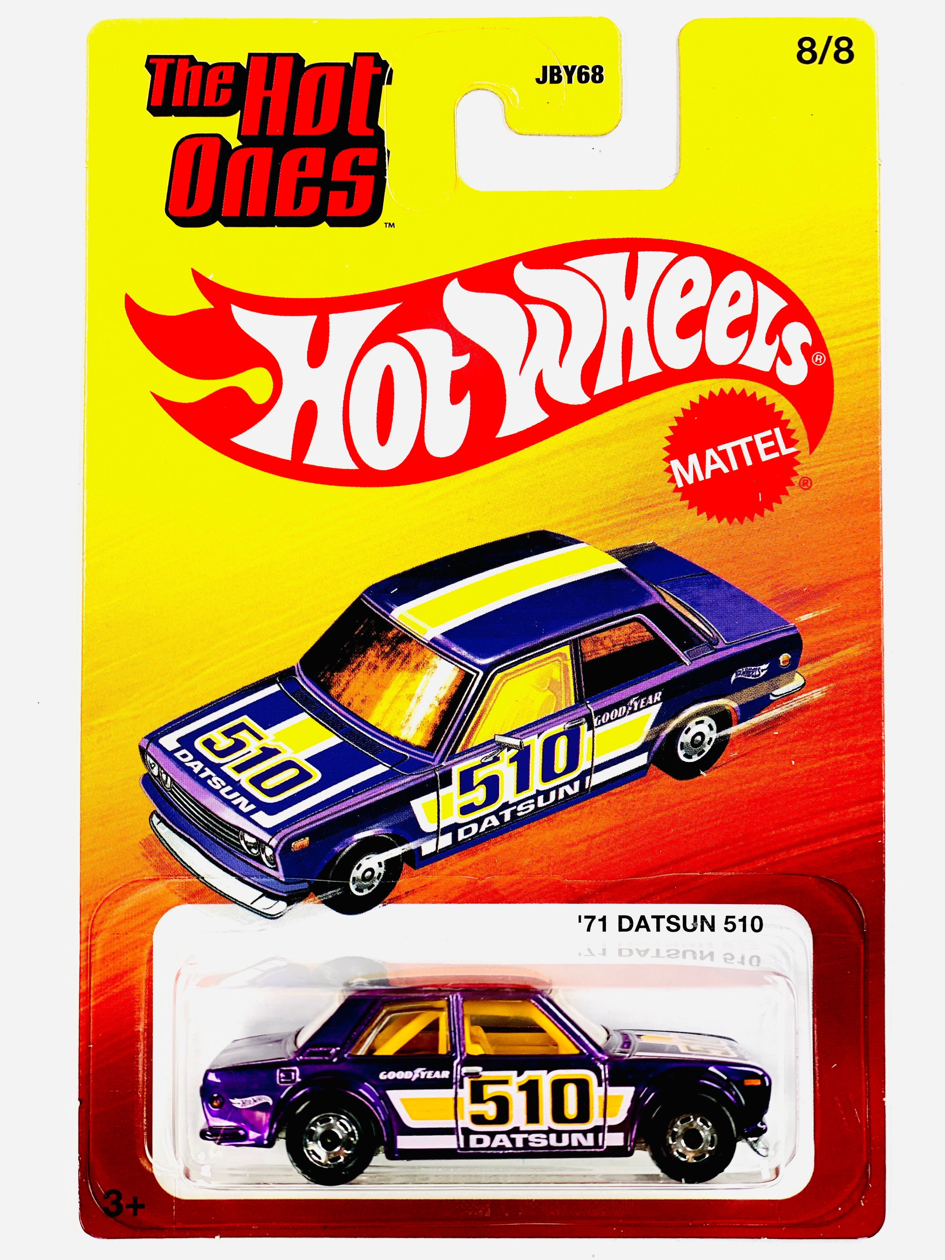 Hot Wheels The Hot Ones '71 Datsun 510 - Damaged Card/Blister