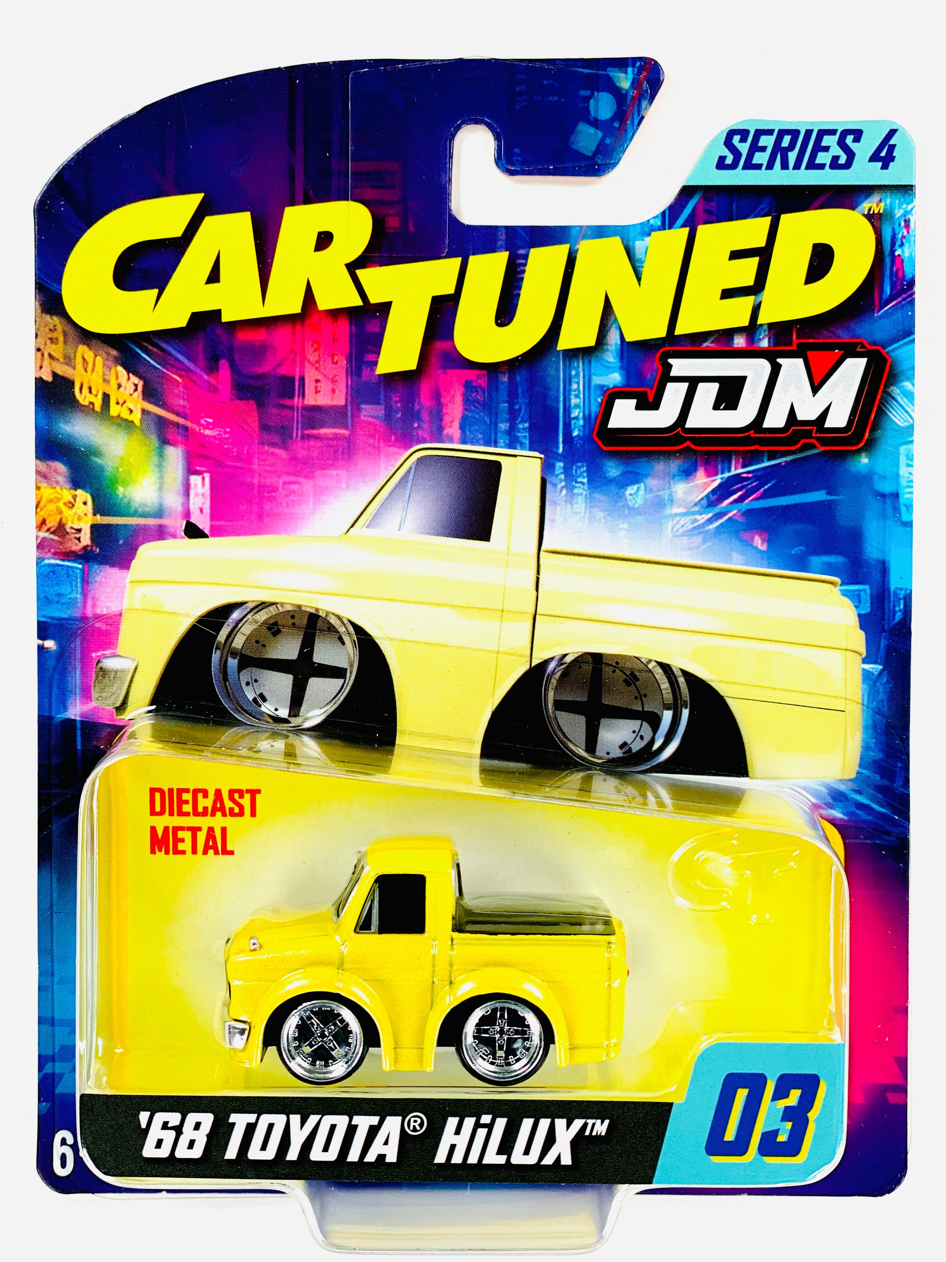 CarTuned Series 4 JDM Tuners 1968 Toyota HiLUX Truck #03 – Jcardiecast