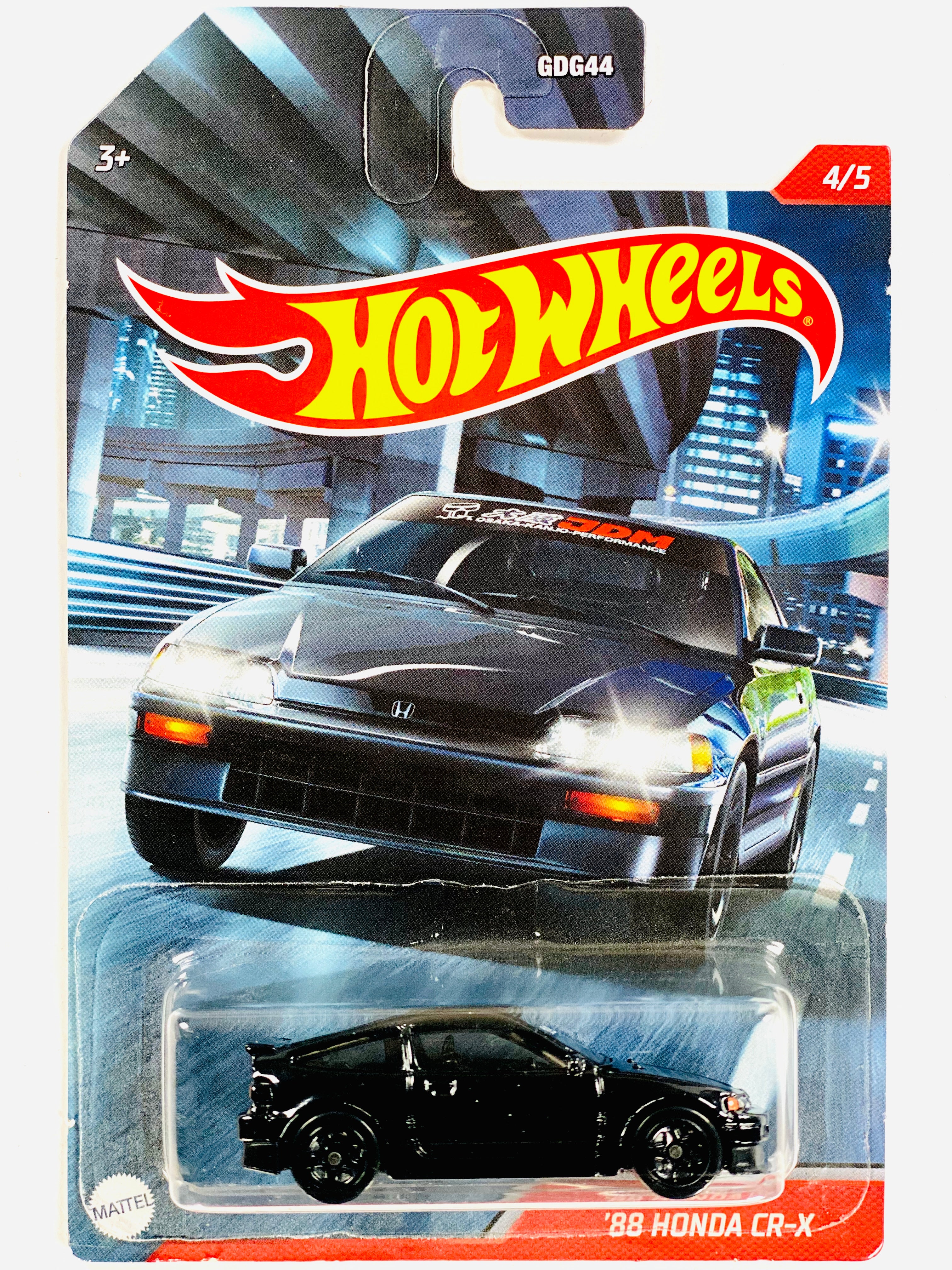 Hot Wheels 2021 Walmart Exclusive JDM Series '88 Honda CR-X