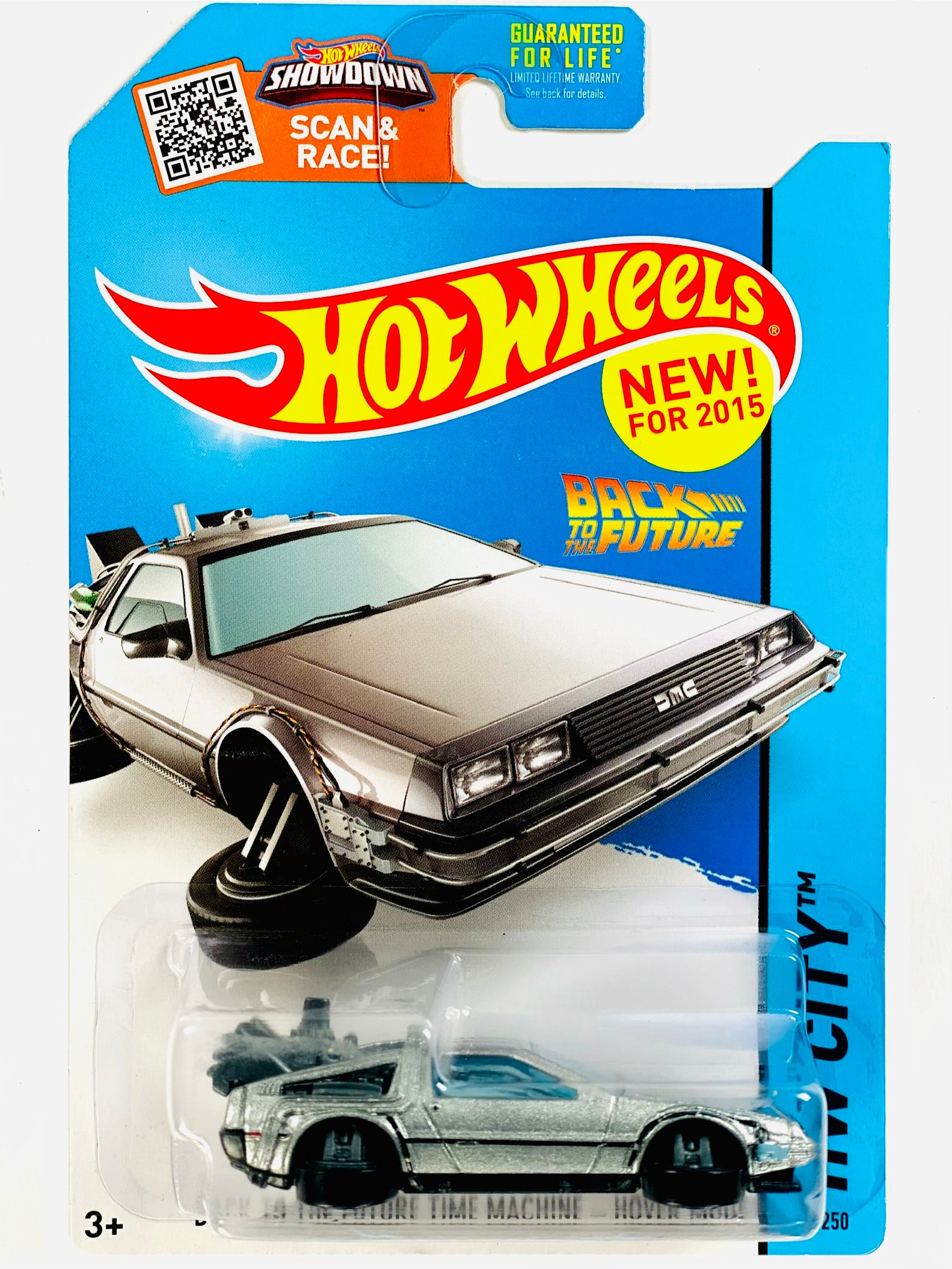 ハローテディT Hot Wheels 2015 HW City Back to the Future Time Machine Hover Mode