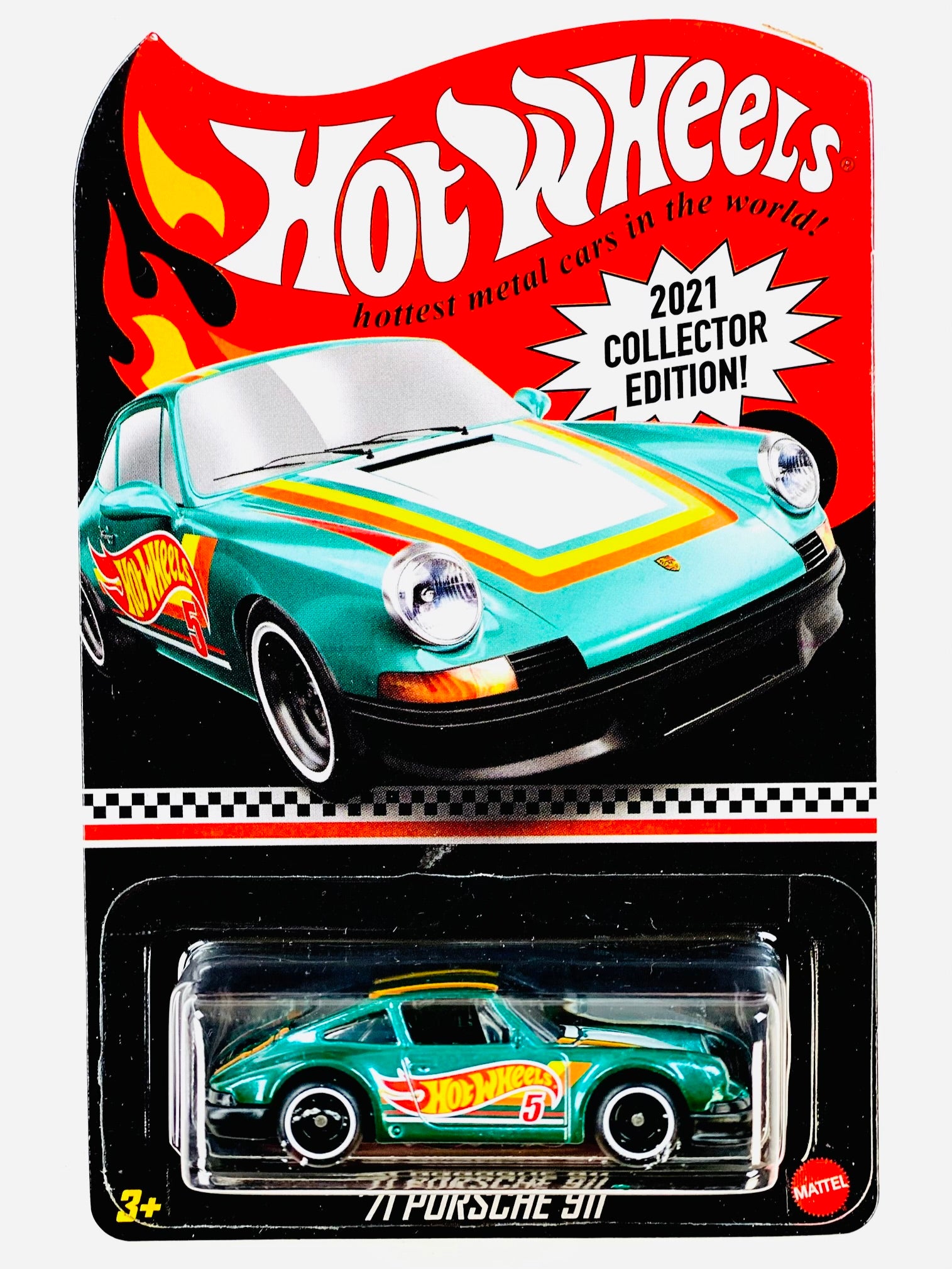 ホットウィールポルシェ911 RTD EDITION( 貴重) Hot Wheels Mail In 2021 Collector Exclusive '71 Porsche 911