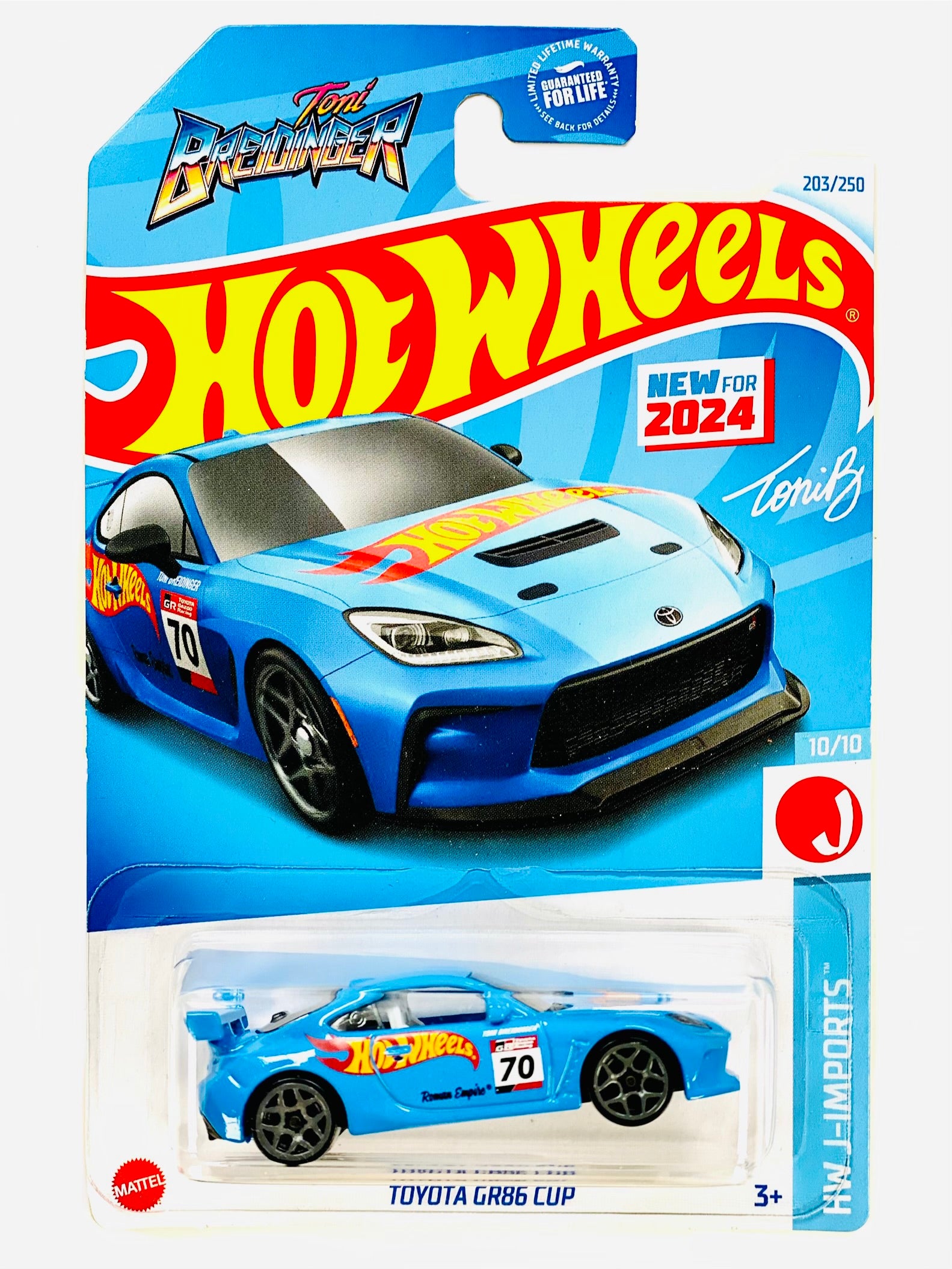 完売貴重　レアハルモニア　ウインターブルービレッジオブジェ6点セット（R） Hot Wheels HW J-Imports Toni Breidinger Toyota GR86 Cup Blue (203