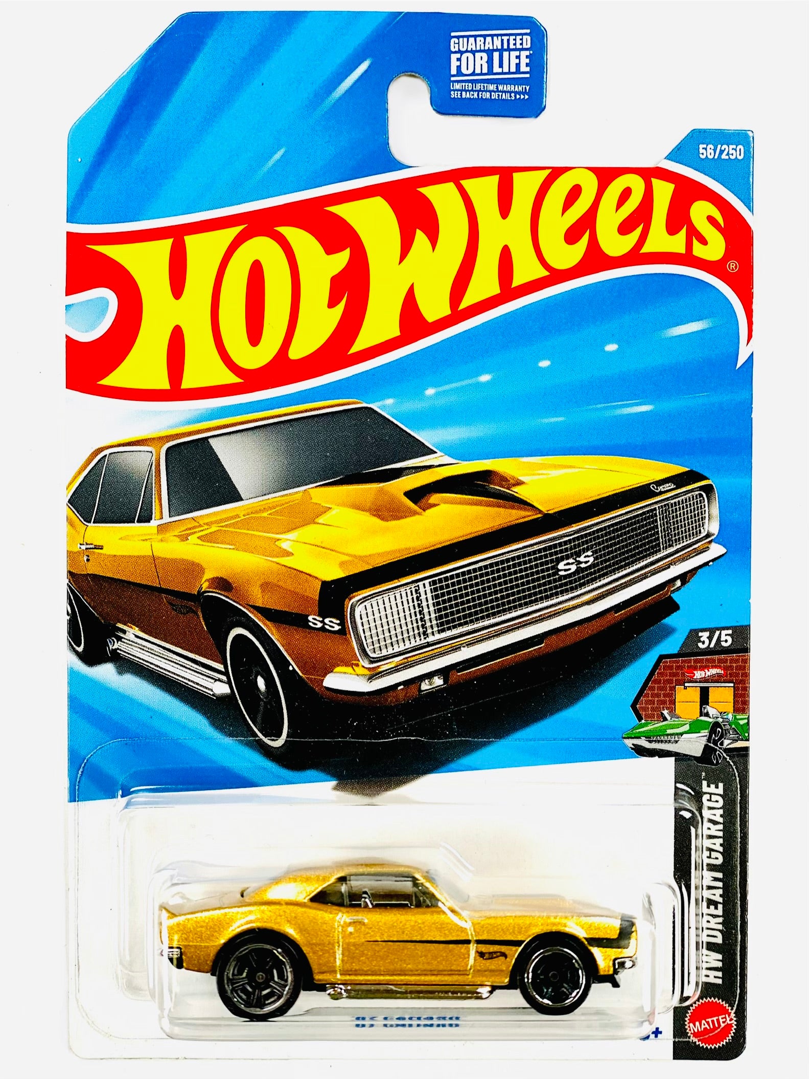 Hot Wheels HW Dream Garage '67 Camaro (56/250) - Damaged Card