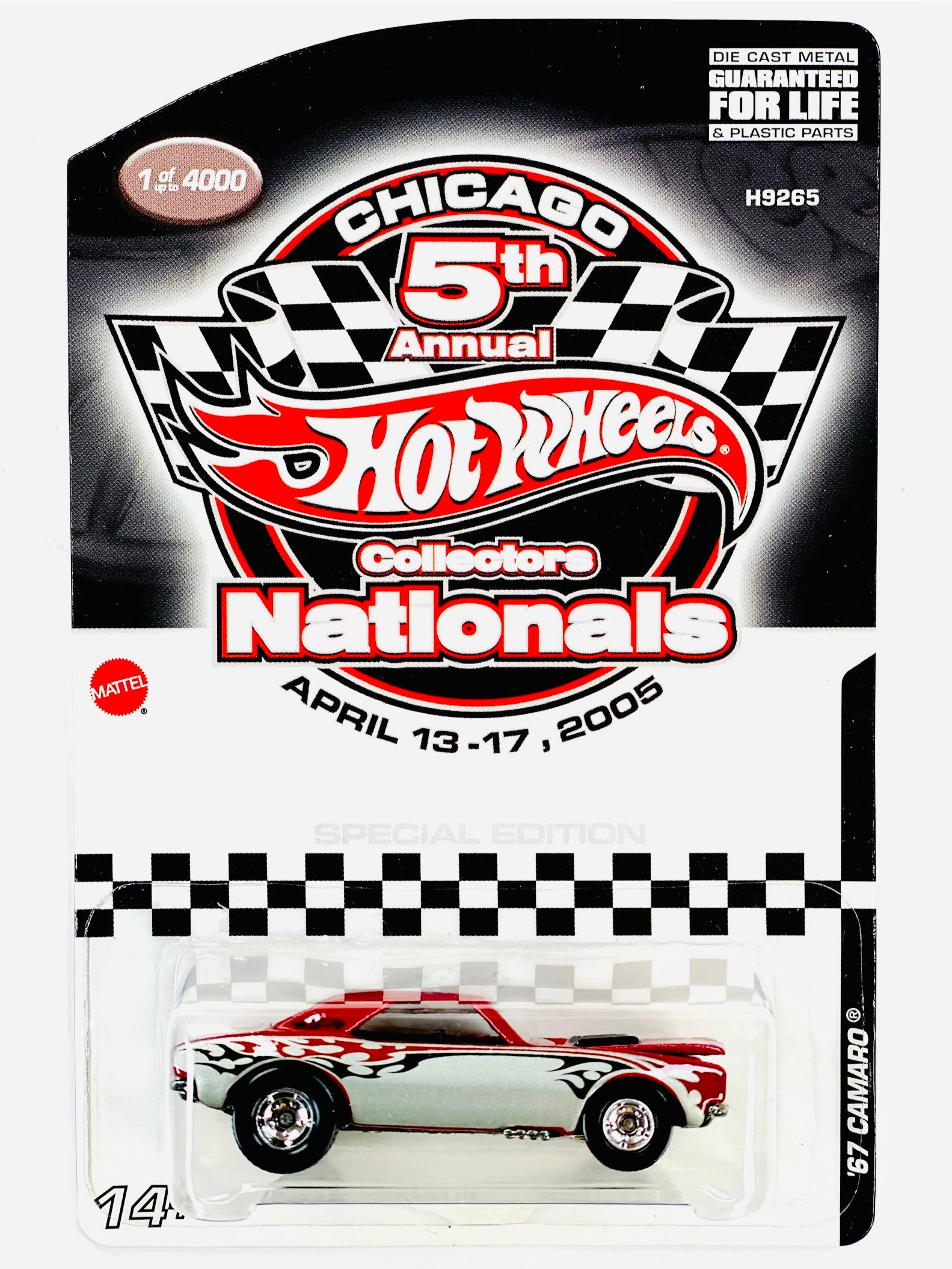 レア‼️ Hotwheels Chicago 5th Hot Wheels RLC Chicago 5th Annual Collectors Nationals '67 Camaro