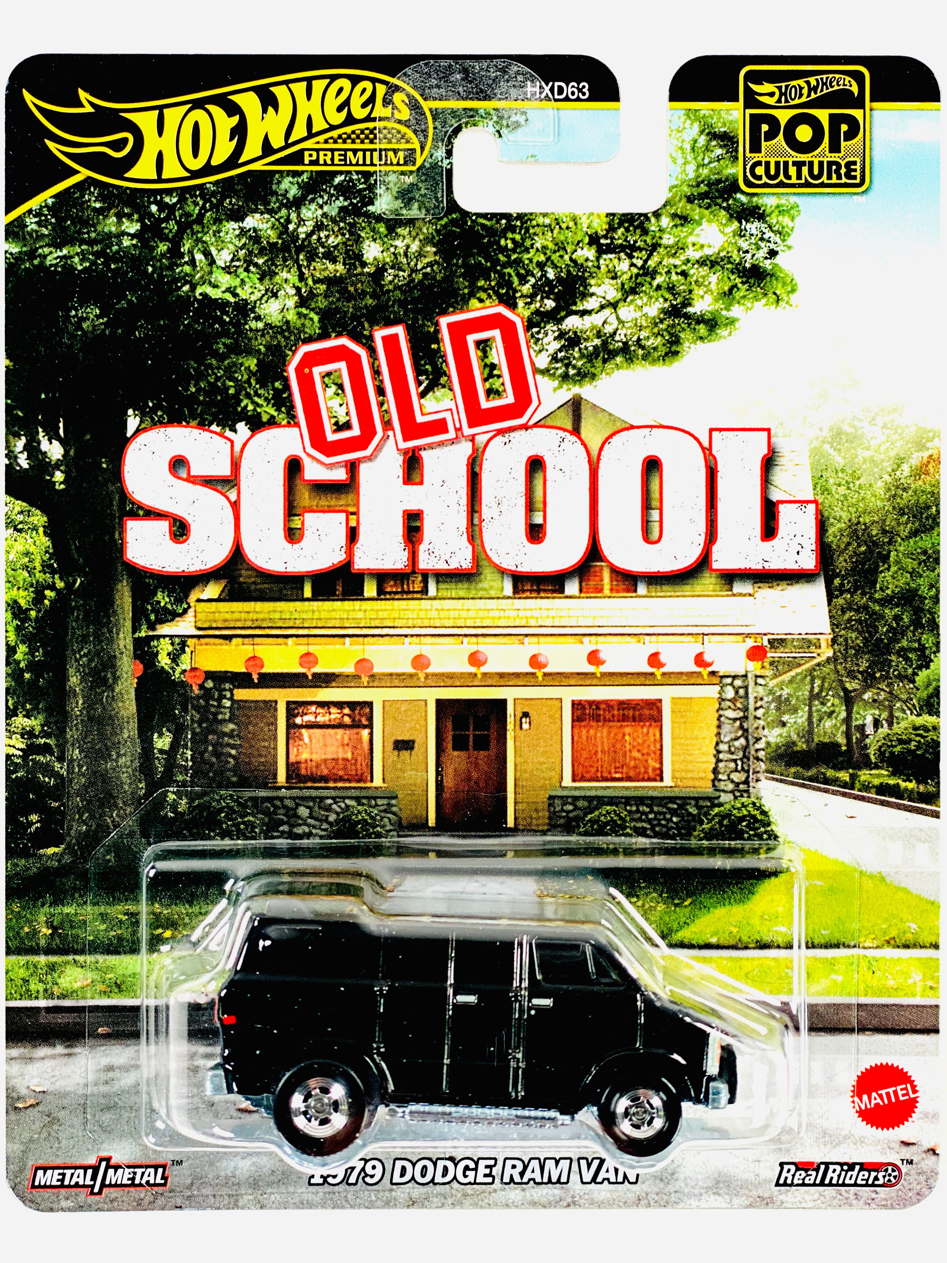 Hot Wheels 2025 Pop Culture Case J Old School 1979 Dodge Ram Van