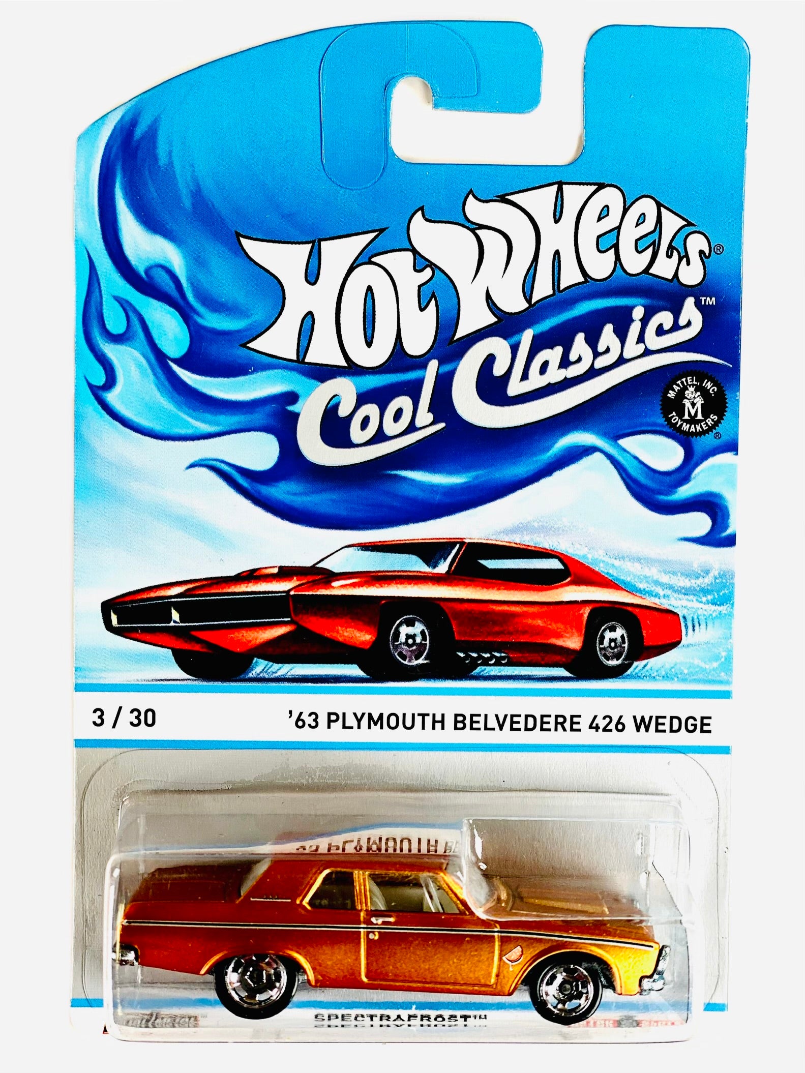 Hot Wheels Cool Classics Spectrafrost '63 Plymouth Belvedere 426