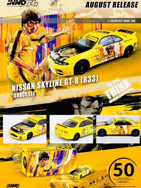 Inno64 "Bruce Lee" Nissan Skyline GTR (R33)