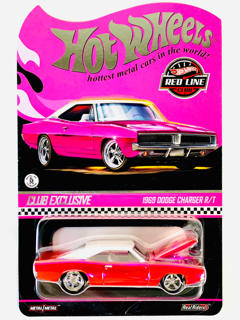 Hot Wheels 2025 RLC Club Exclusive 1969 Dodge Charger R/T Pink Party Car