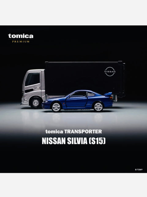 Tomica Premium PRM Transport Nissan Silvia (S15)