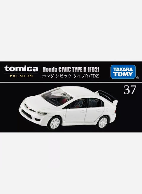 Tomica Premium Honda Civic Type R (FD2) White #37