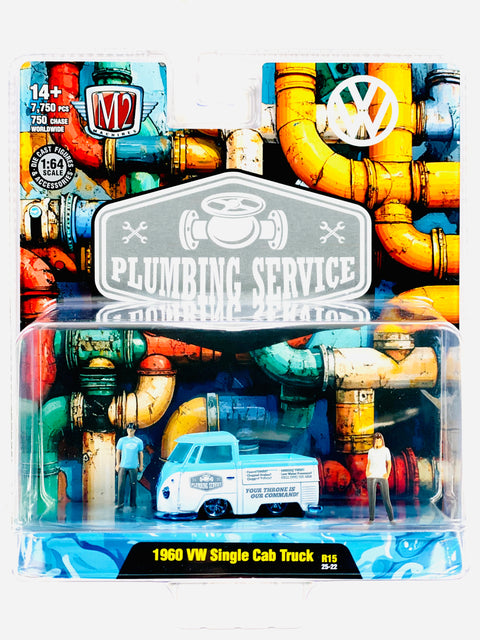 M2 Auto Figs Plumbing Services 1960 VW Single Cab Truck Chase