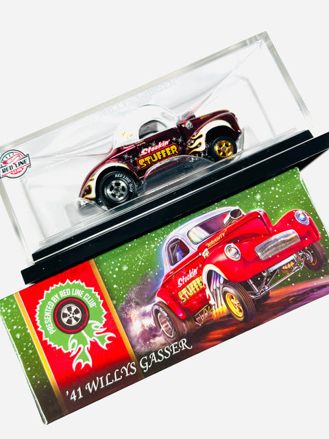 Hot Wheels 2022 RLC '41 Willys Gasser Holiday Car - Open Box