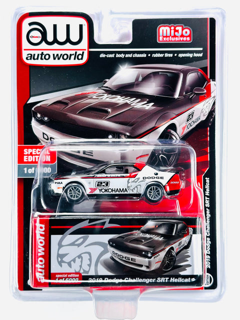 Auto World Mijo Exclusives Yokohama Advan 2019 Dodge Challenger SRT Hellcat