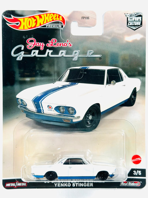 Hot Wheels 2022 Car Culture Jay Leno's Garage '66 Chevrolet Corvair Yenko Stinger
