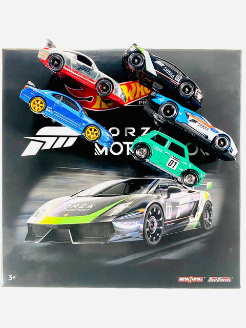 Hot Wheels 2022 Premium Forza Motorsport Factory Sealed 5 Pack