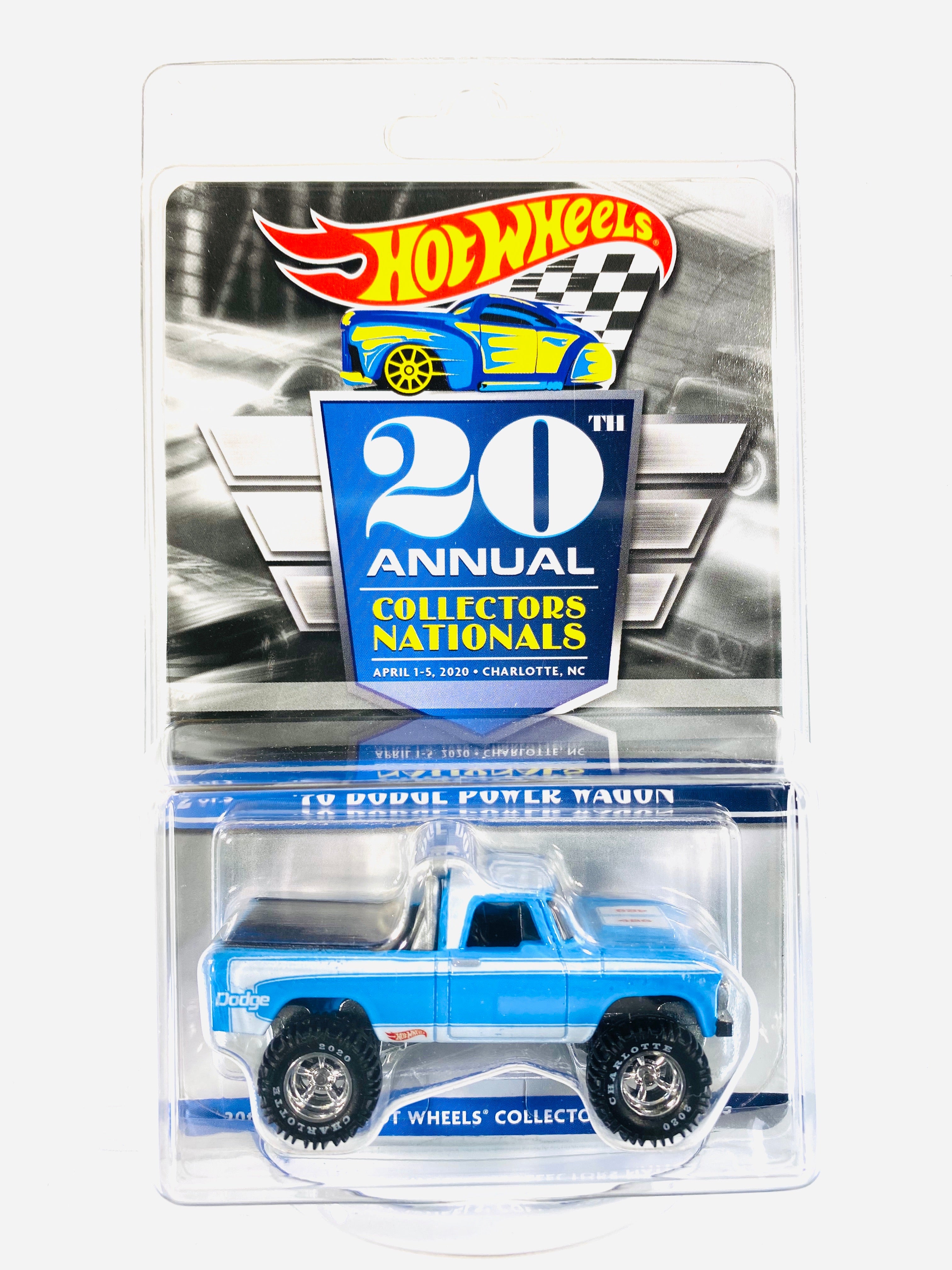ホットウィール '70 ダッジ パワーワゴン ロサンゼルス コンベンション限定 Hot Wheels 20th Annual Collectors Nationals Convention '70 Dodge